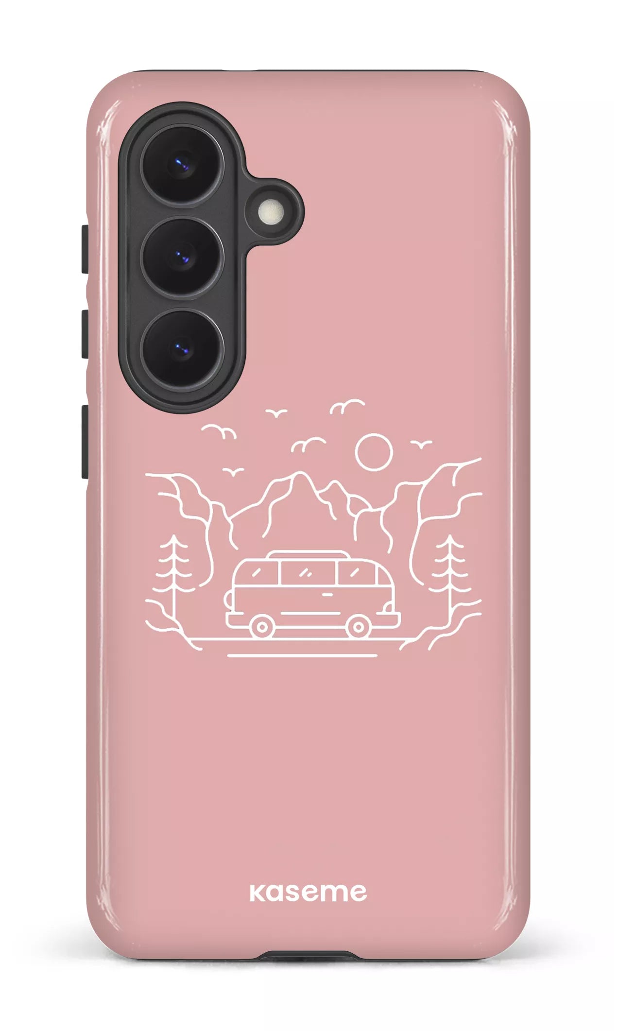 Galaxy  S26 Tough (Gloss) Camp life pink -