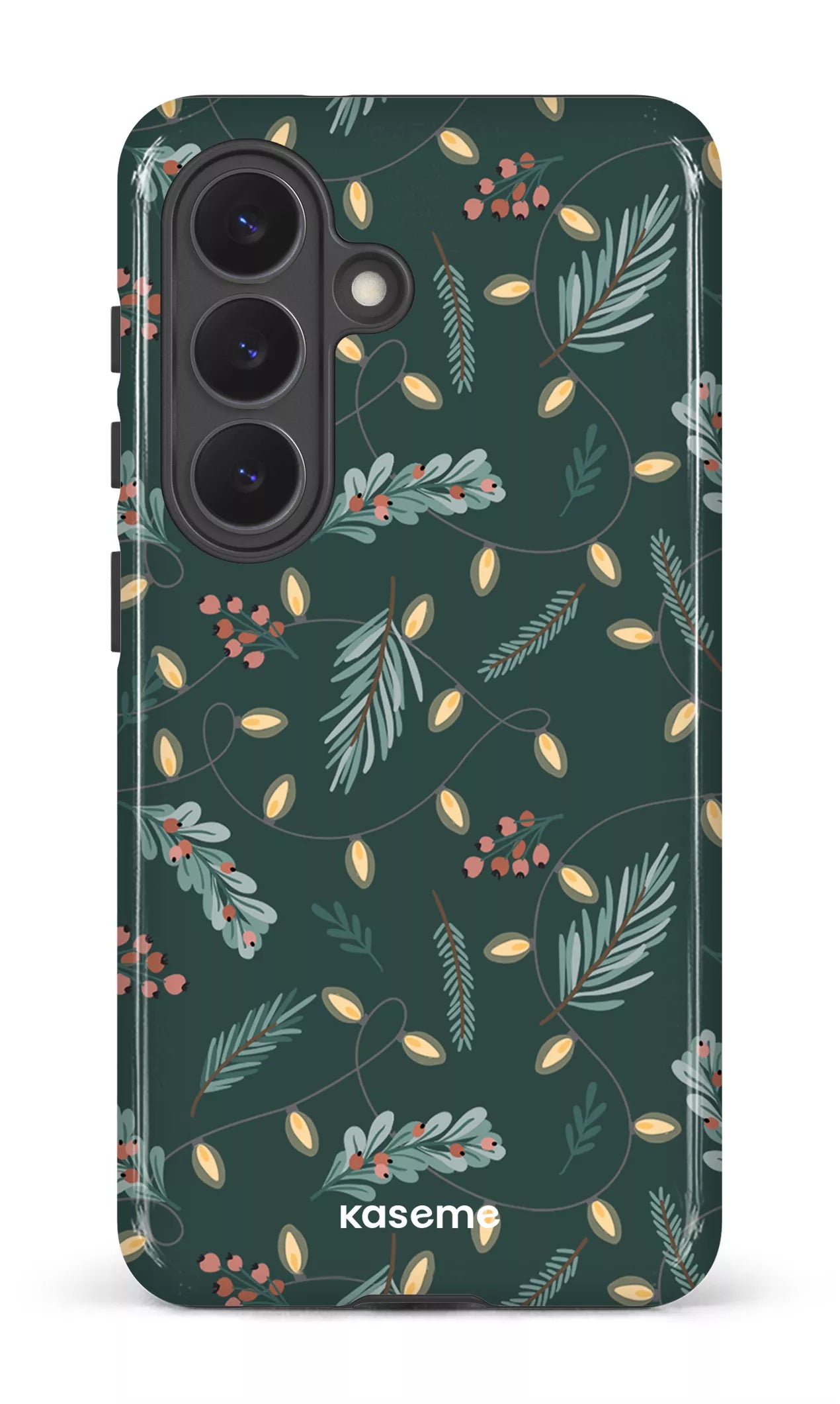 Galaxy  S26 Tough (Gloss) Cozy winter night green -