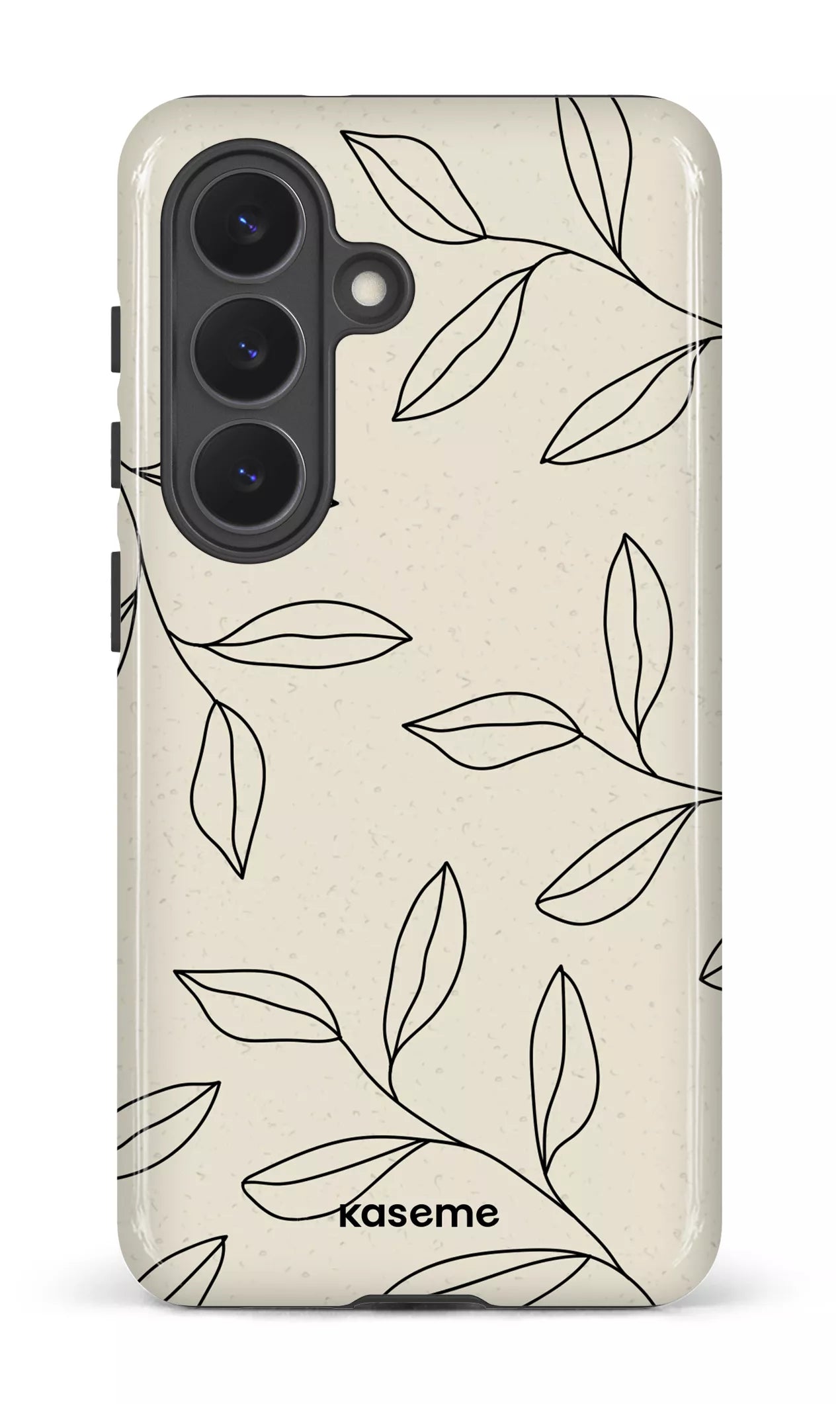 Galaxy  S26 Tough (Gloss) Gloomy Beige and Black -