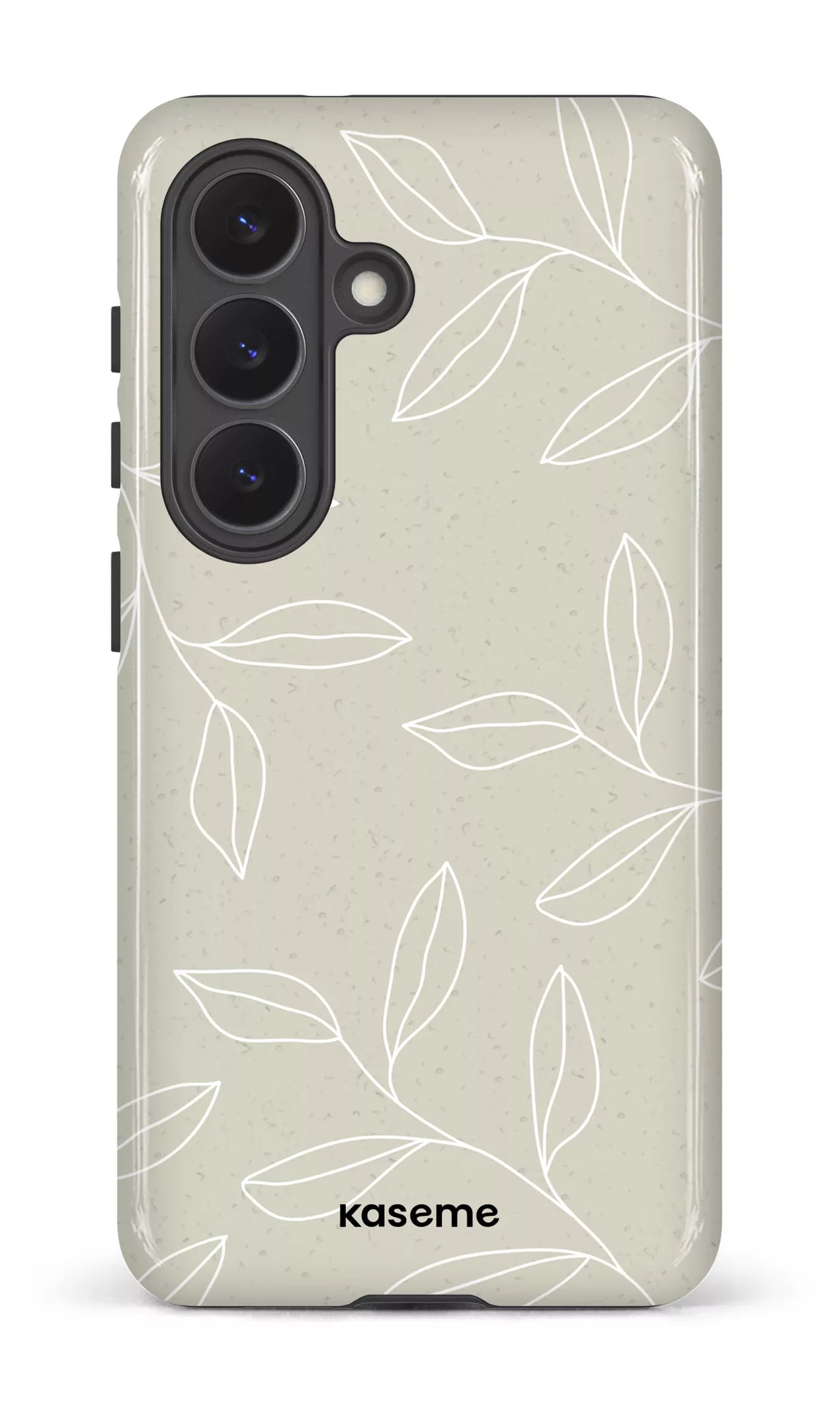 Galaxy  S26 Tough (Gloss) Gloomy Beige and White -
