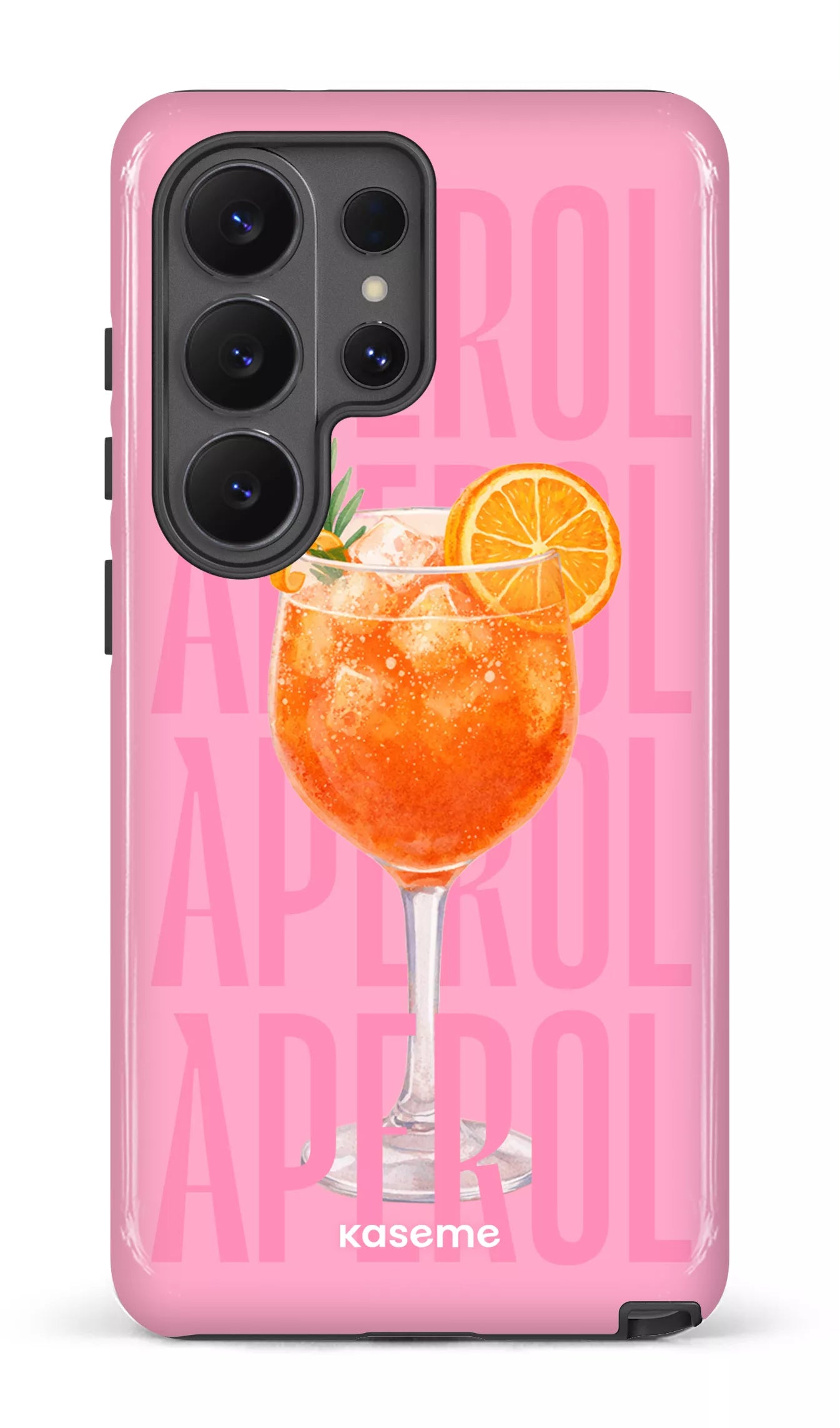 Galaxy S26 U Tough (Gloss) Aperol Sunset Pink -