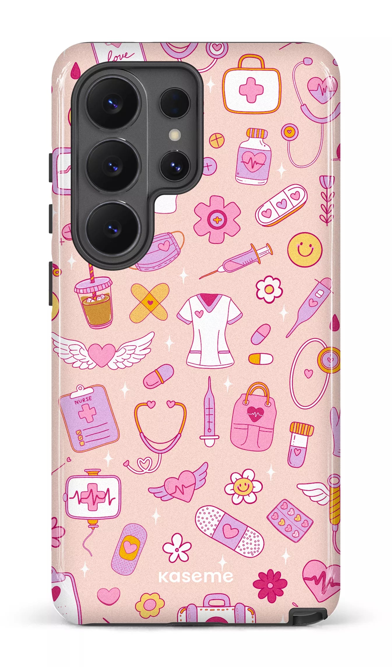 Galaxy S26 U Tough (Gloss) Code Pink -