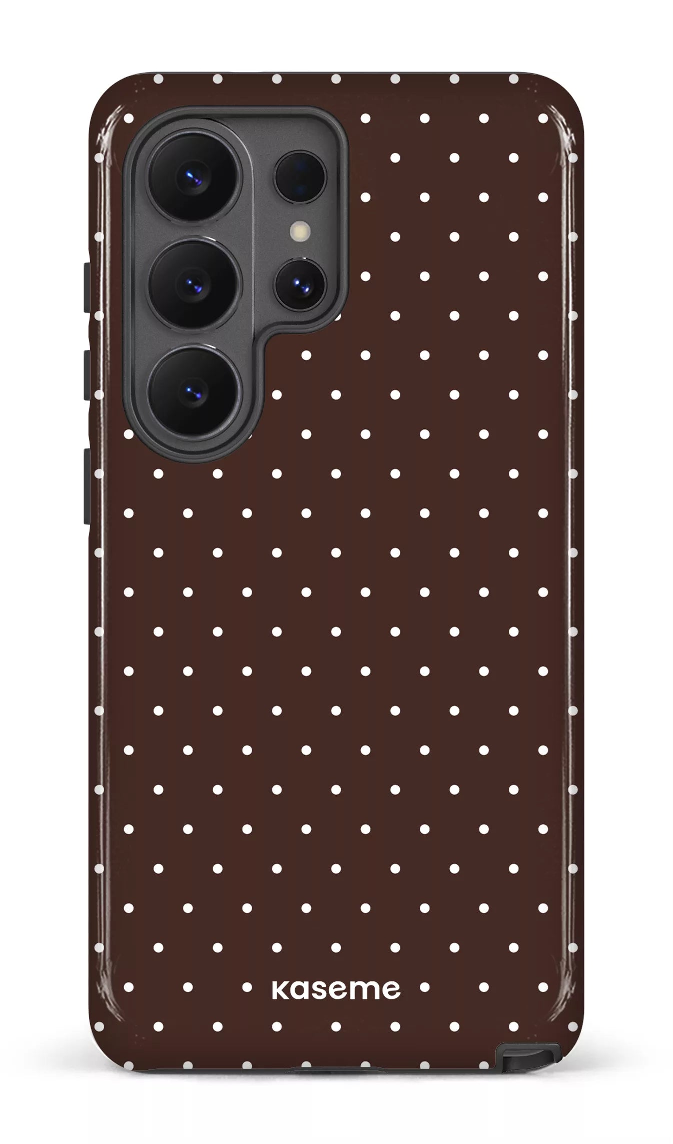 Galaxy S26 U Tough (Gloss) Ditsy Brown -