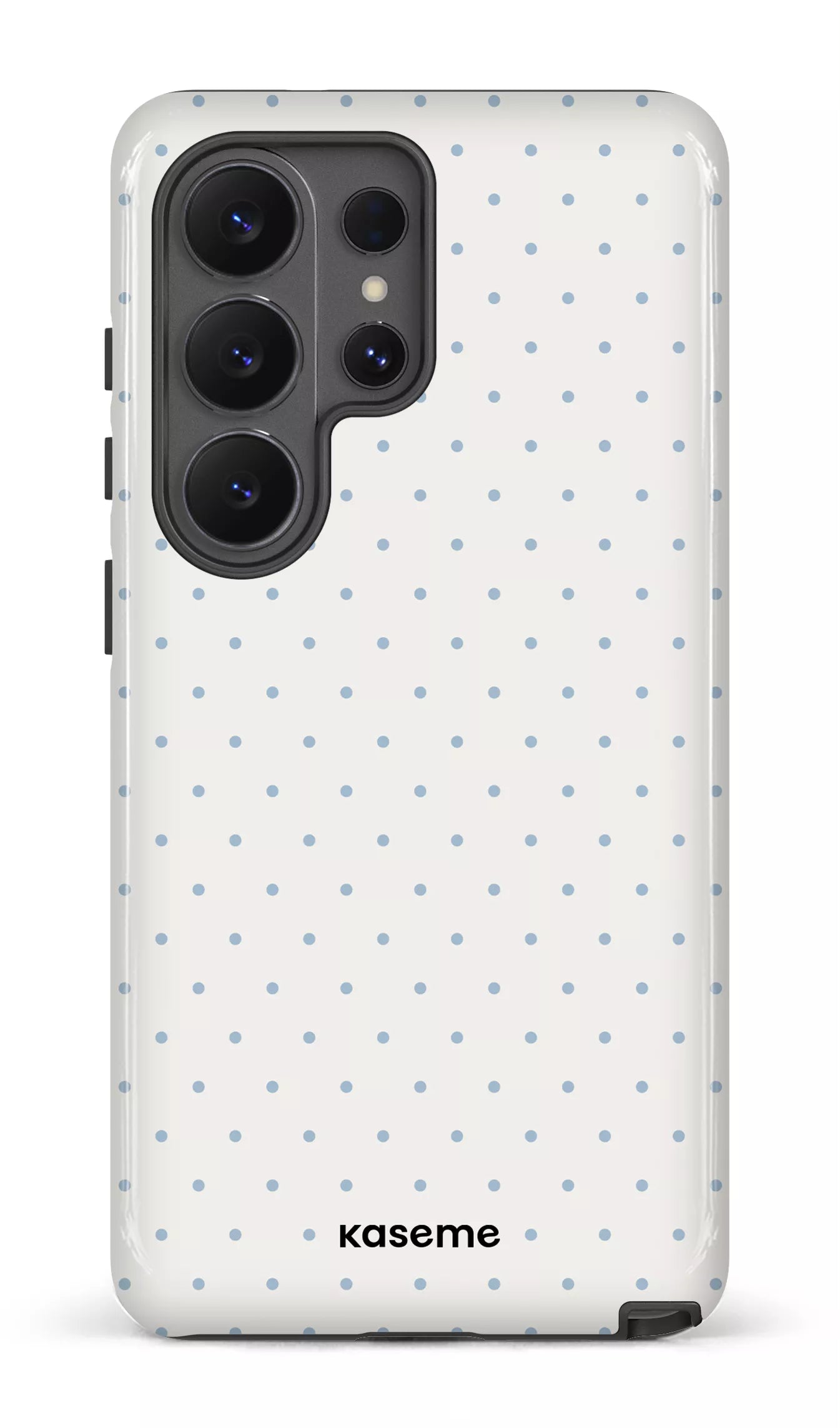 Galaxy S26 U Tough (Gloss) Ditsy White & Blue -