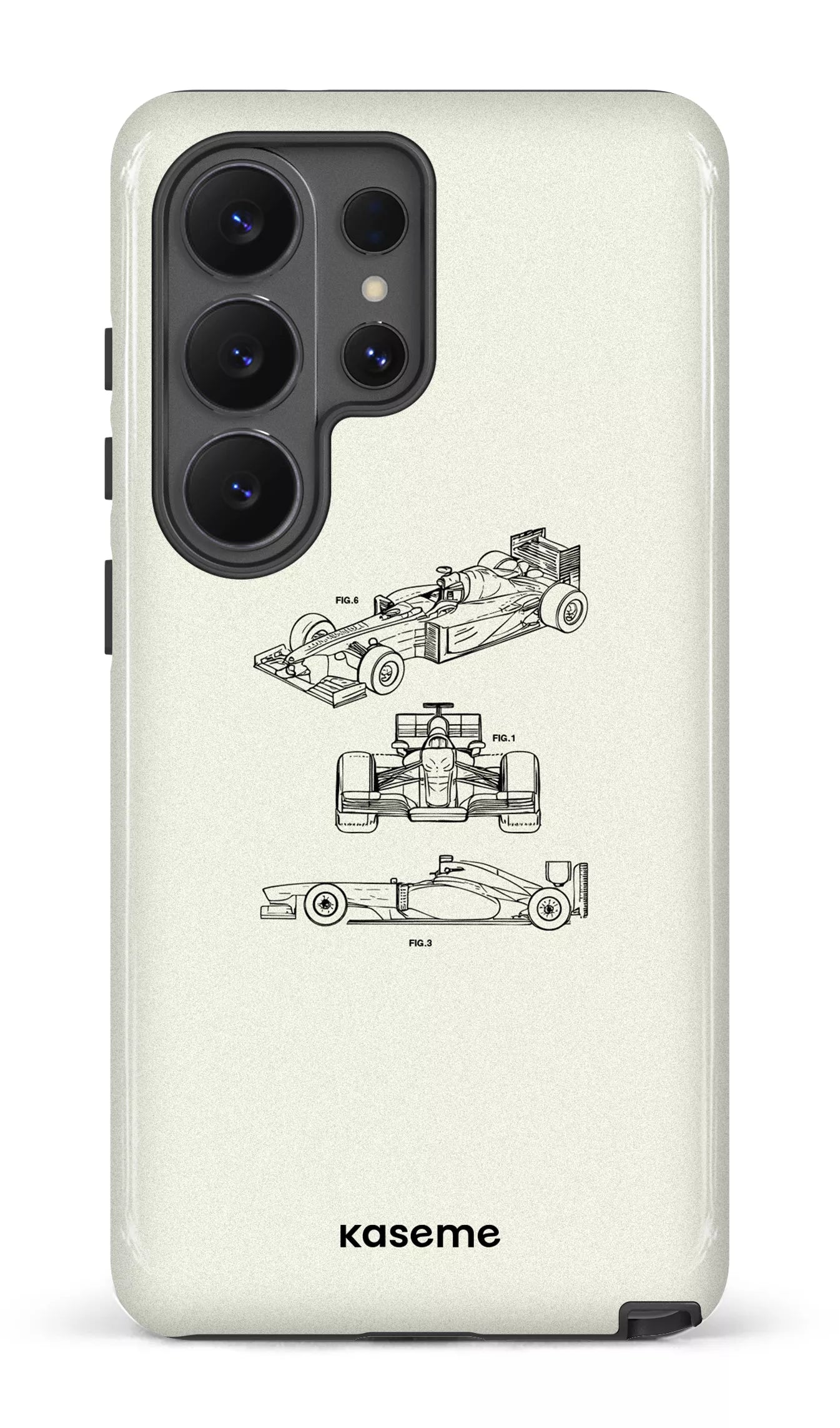 Galaxy S26 U Tough (Gloss) Sport Car White -