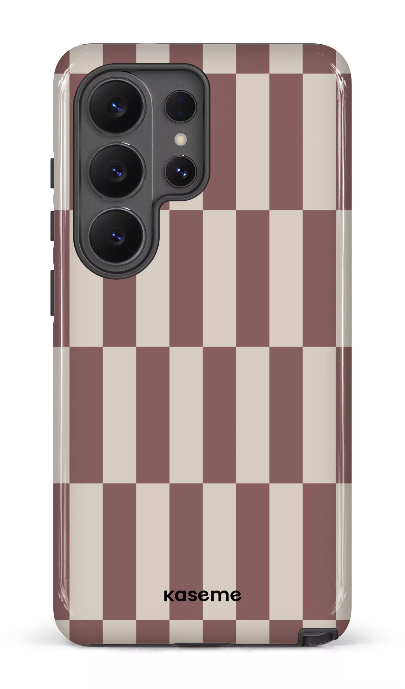 Galaxy S26 U Tough (Gloss) Structured Brown -