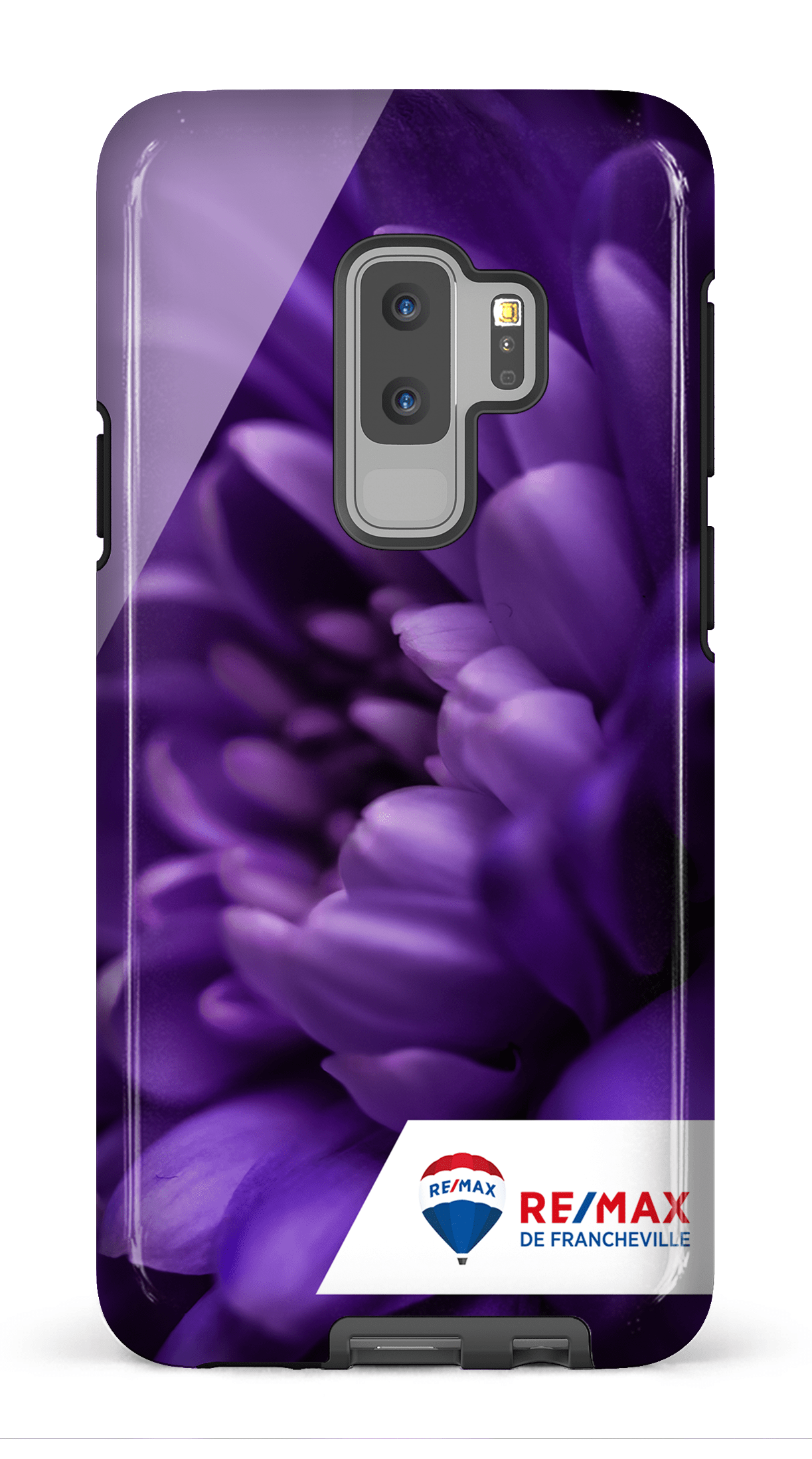 Galaxy S9 Plus Tough Fleur gros plan de Francheville -