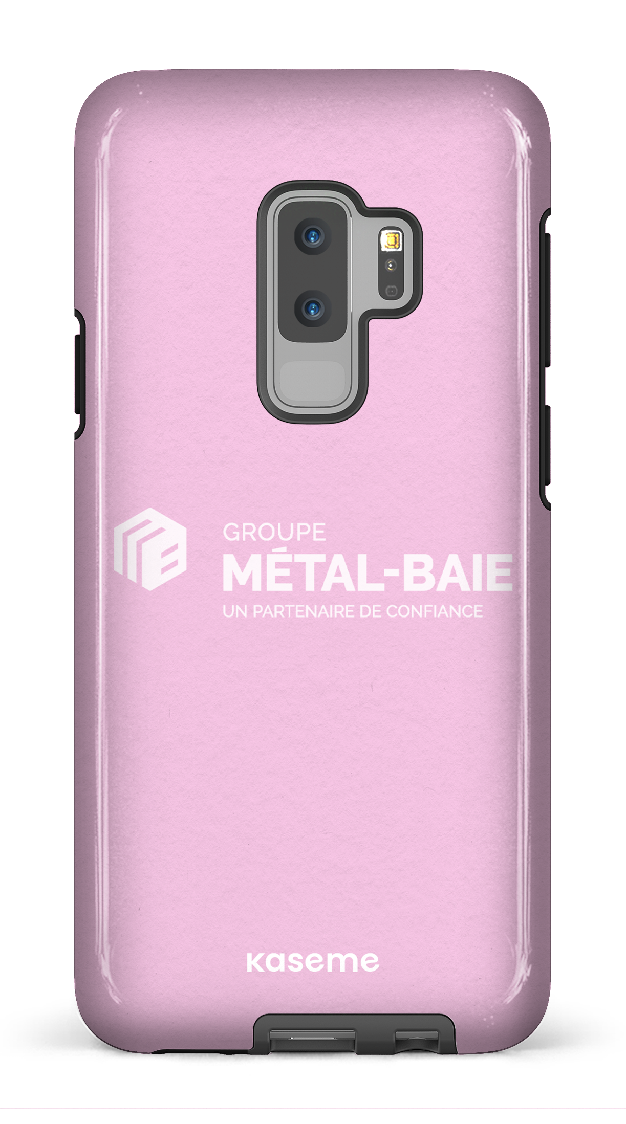 Galaxy S9 Plus Tough Métal-Baie Rose -