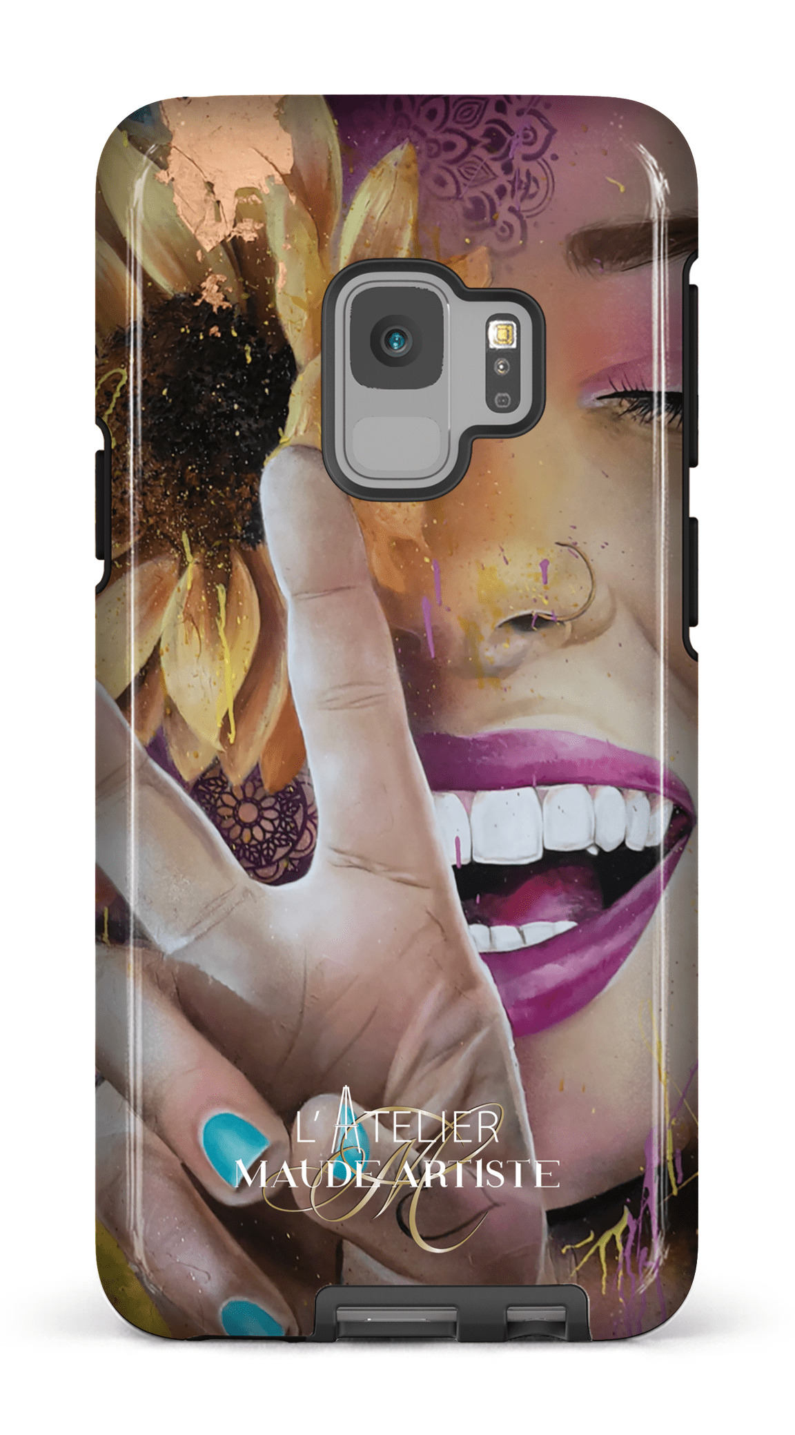 Galaxy S9 Tough Around Peace by Maude -