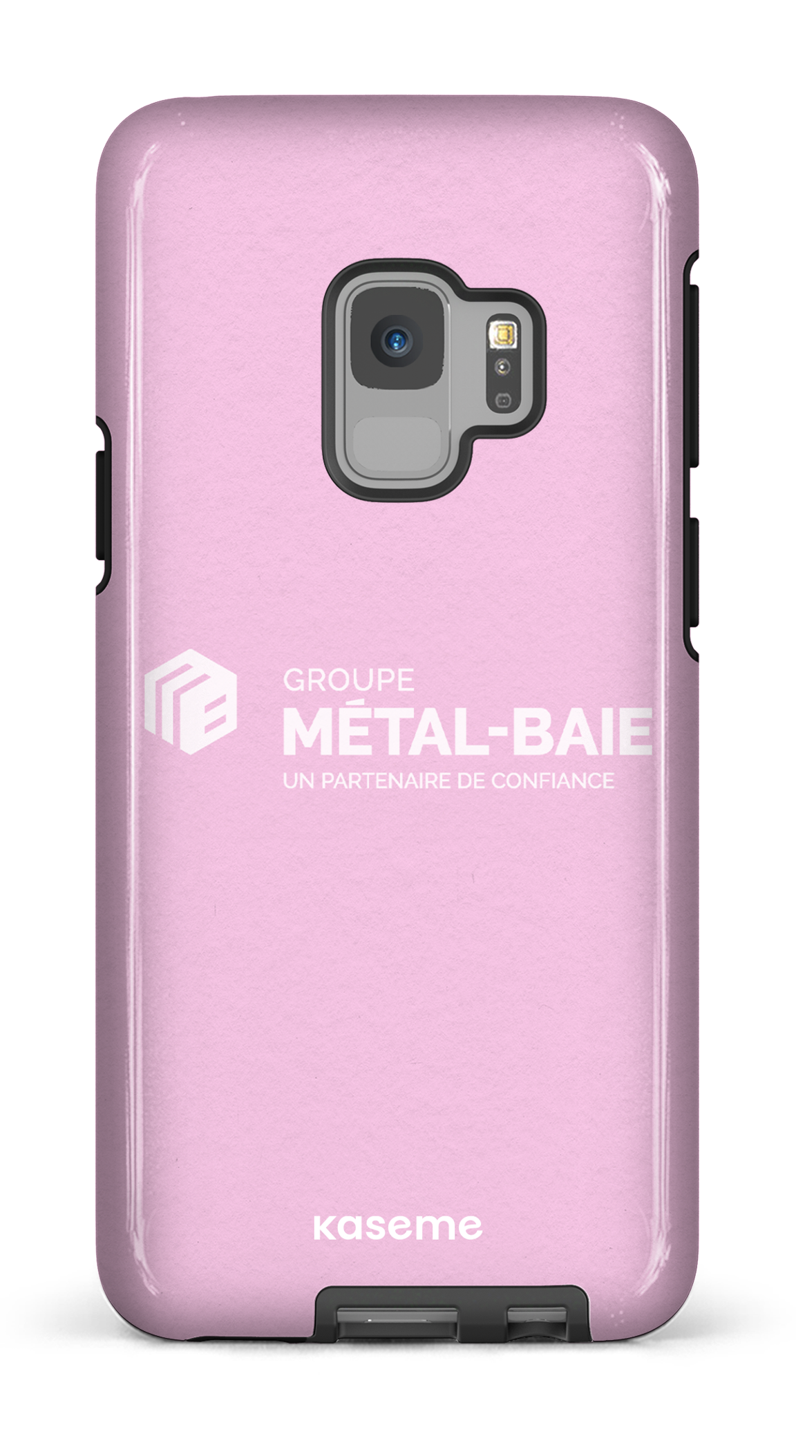 Galaxy S9 Tough Métal-Baie Rose -