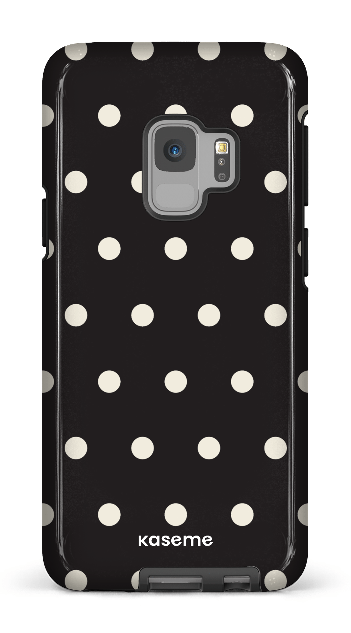 Galaxy S9 Tough Polka Black -