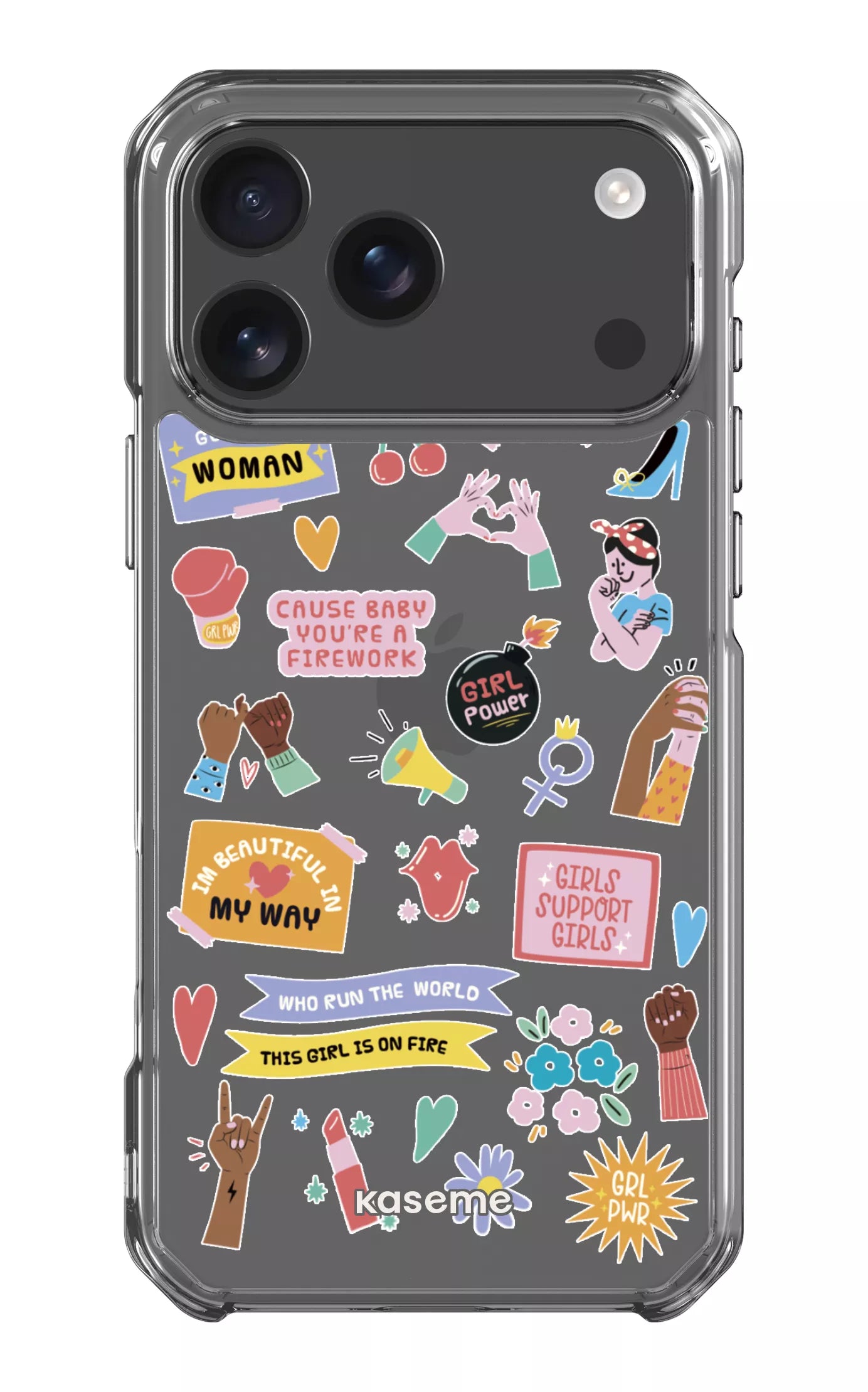  Girl Boss Clear Case -