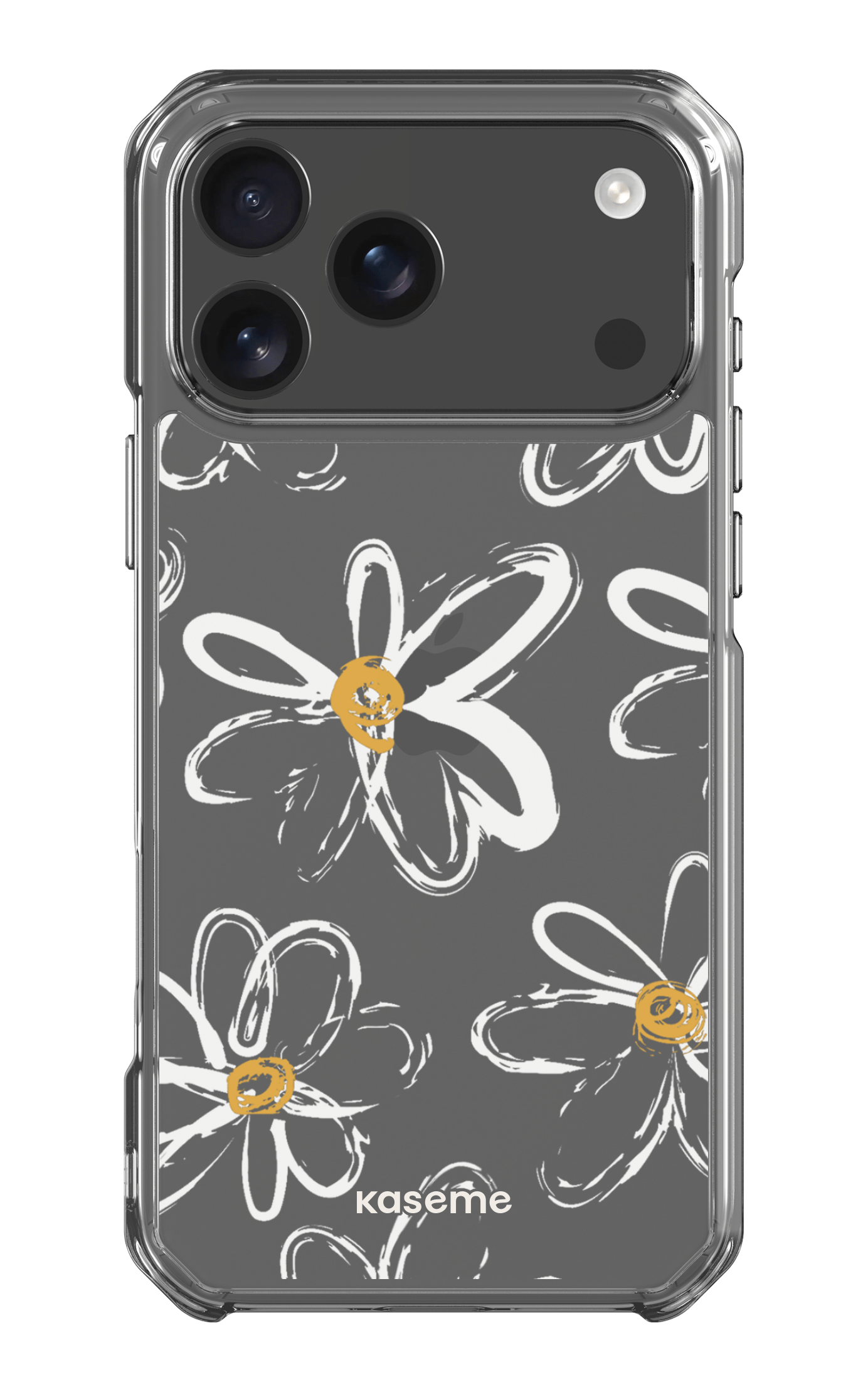  Give me flowers Clear Case -