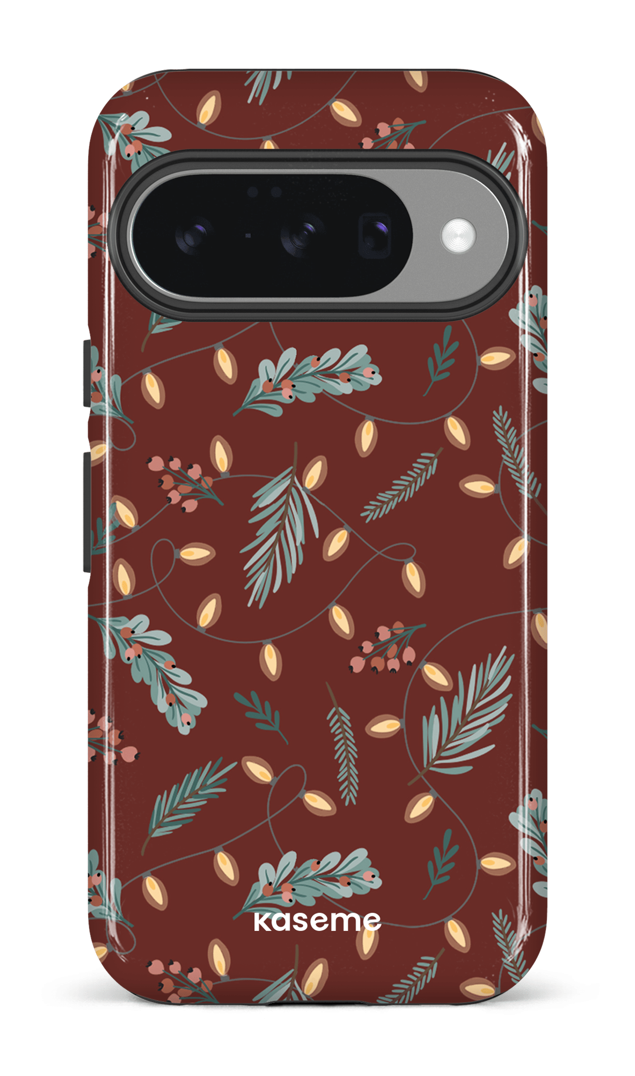 Google Pixel 10 Impact (Gloss) Cozy winter night red -