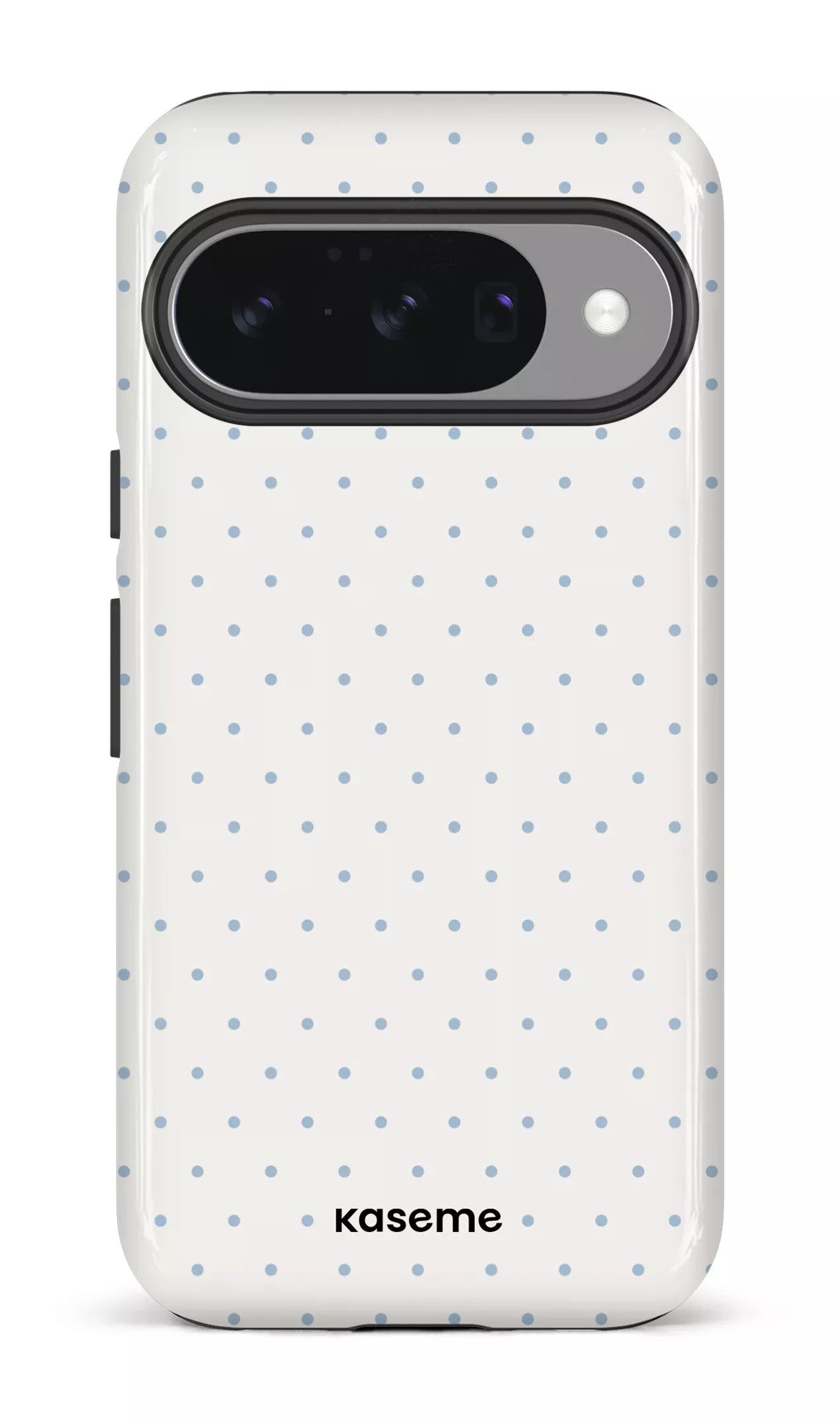Google Pixel 10 Impact (Gloss) Ditsy White & Blue -