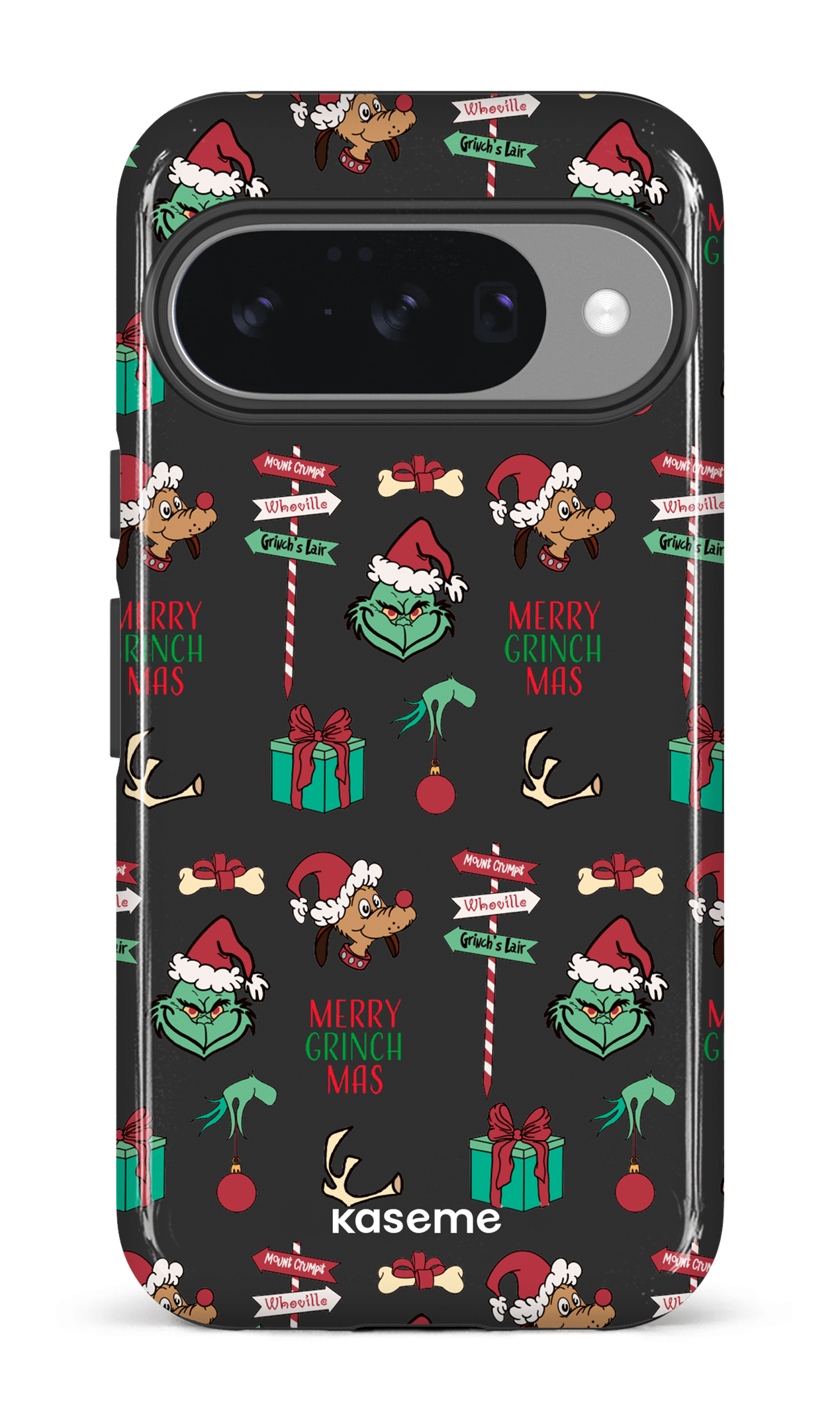 Google Pixel 10 Impact (Gloss) Grinchmas black -