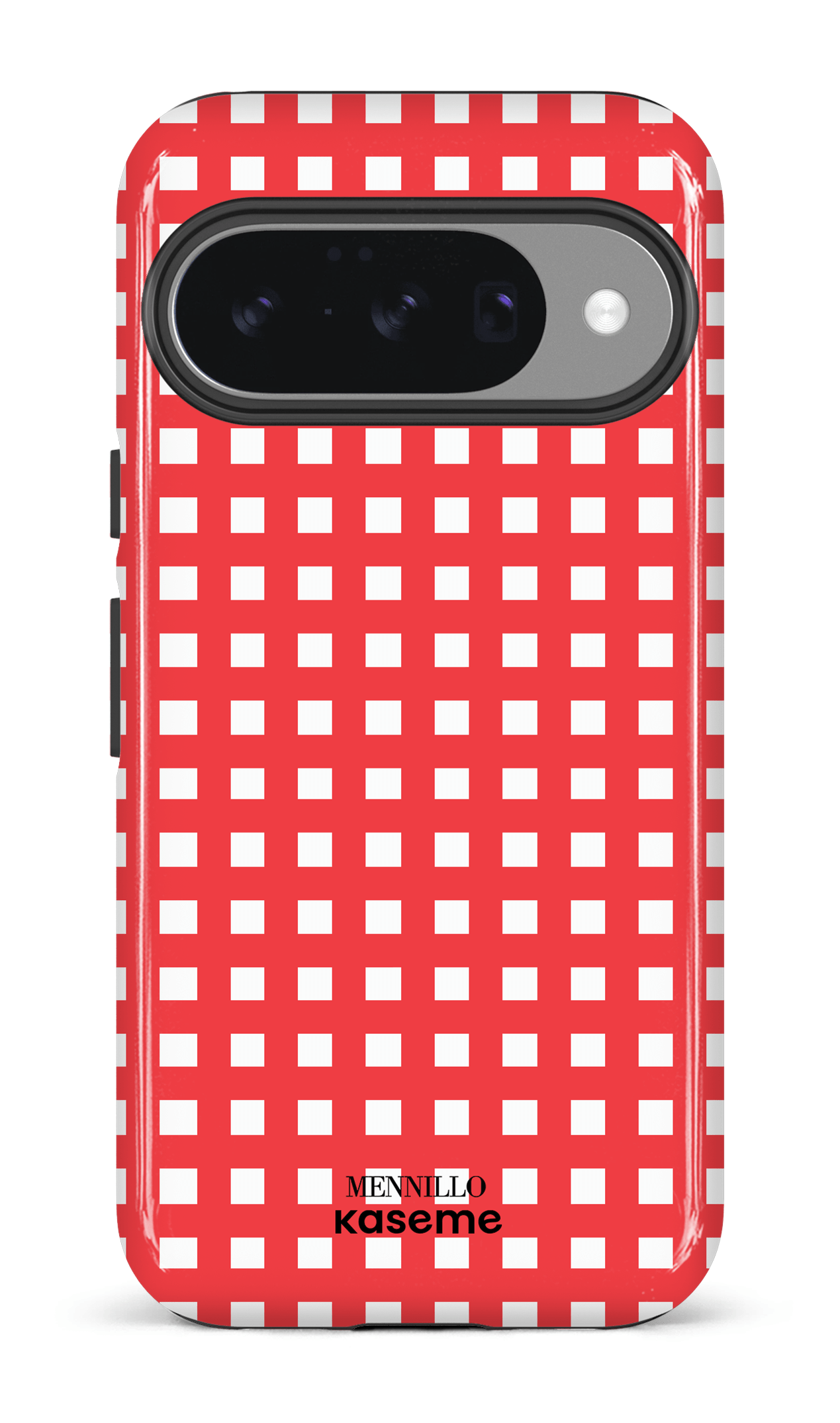 Google Pixel 10 Impact (Gloss) Red Checkered by Mennillo -