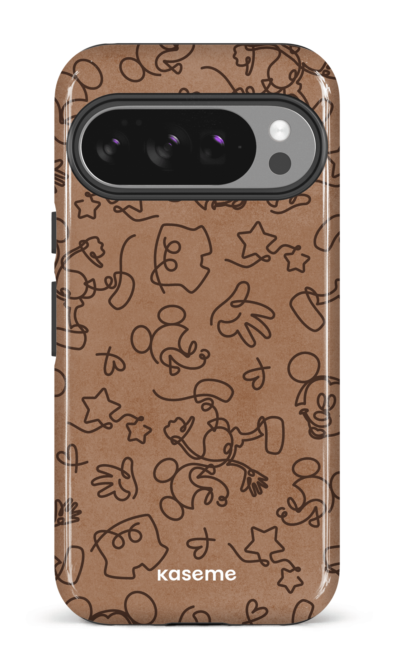 Google Pixel 10 Pro Impact (Gloss) Doodle Mocha -