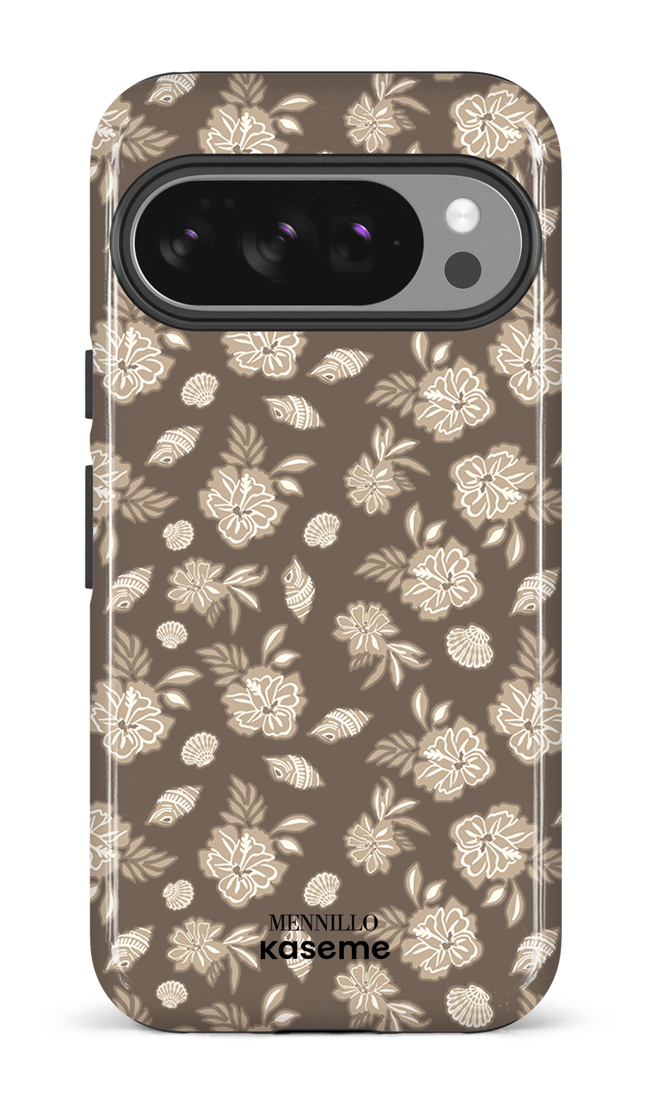 Google Pixel 10 Pro Impact (Gloss) Floral Cream by Mennillo -