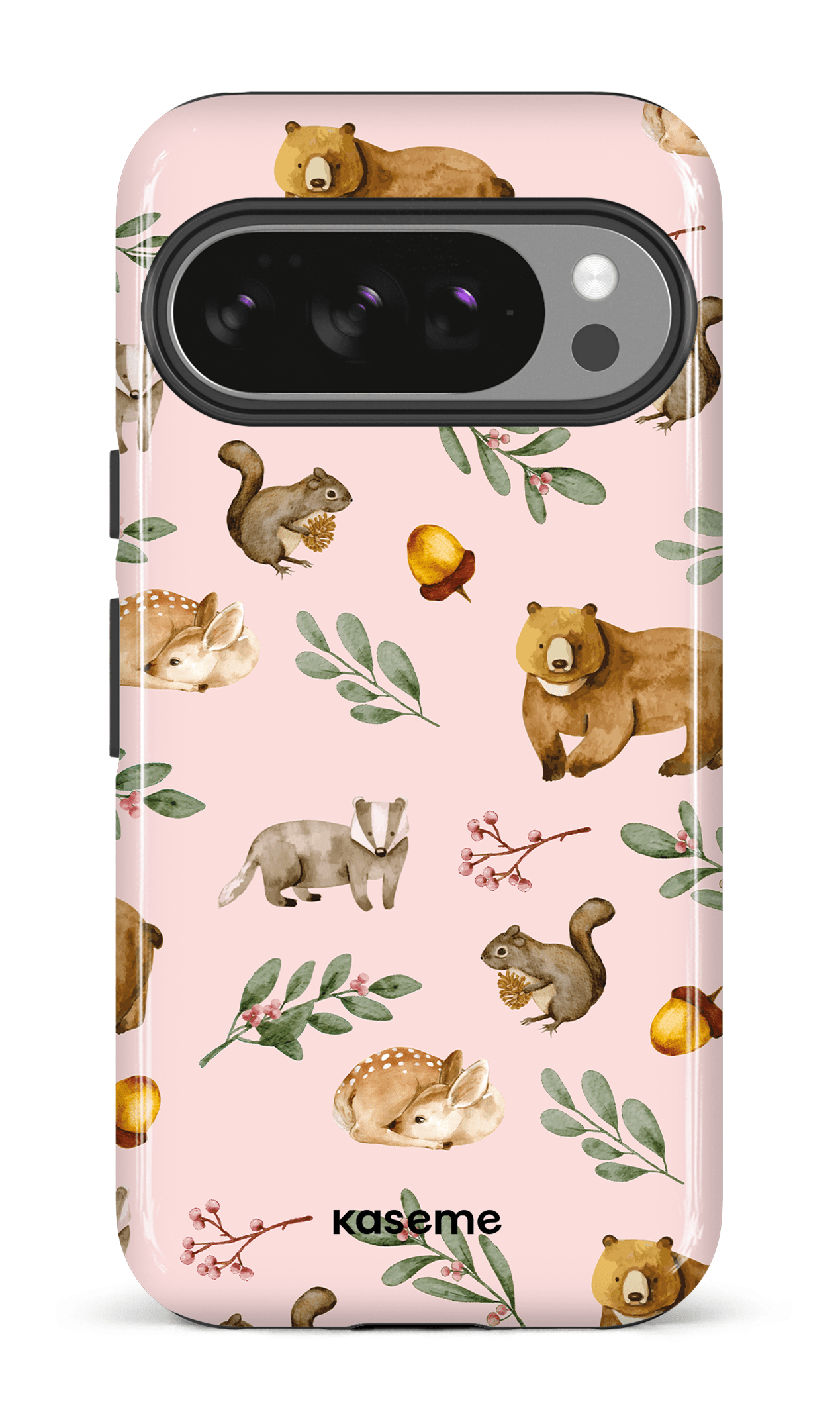 Google Pixel 10 Pro Impact (Gloss) Furry Forest Pink -