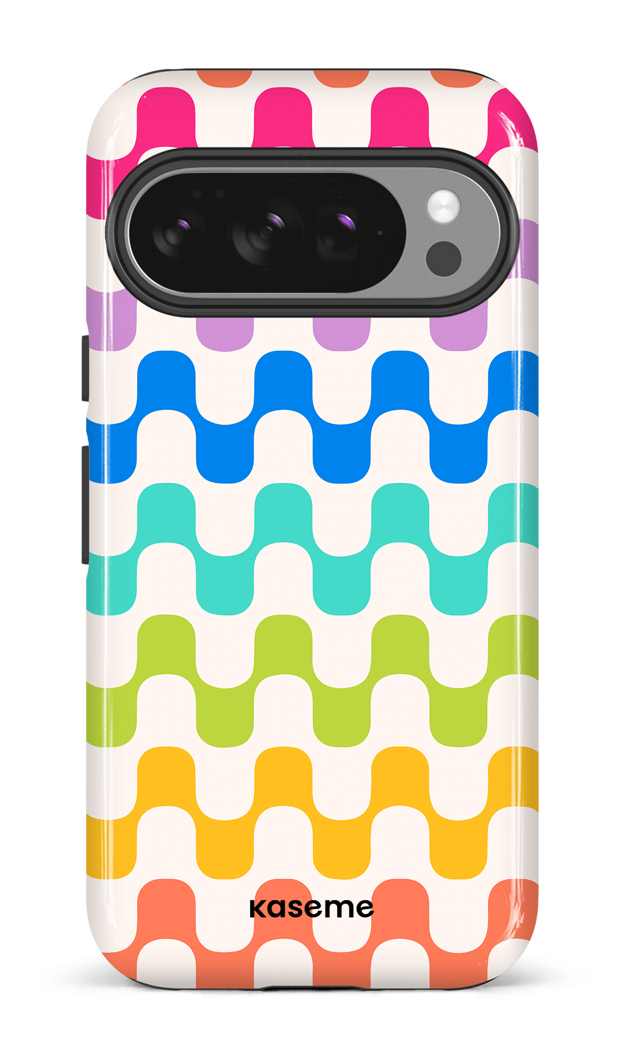 Google Pixel 10 Pro Impact (Gloss) Hippy Rainbow -