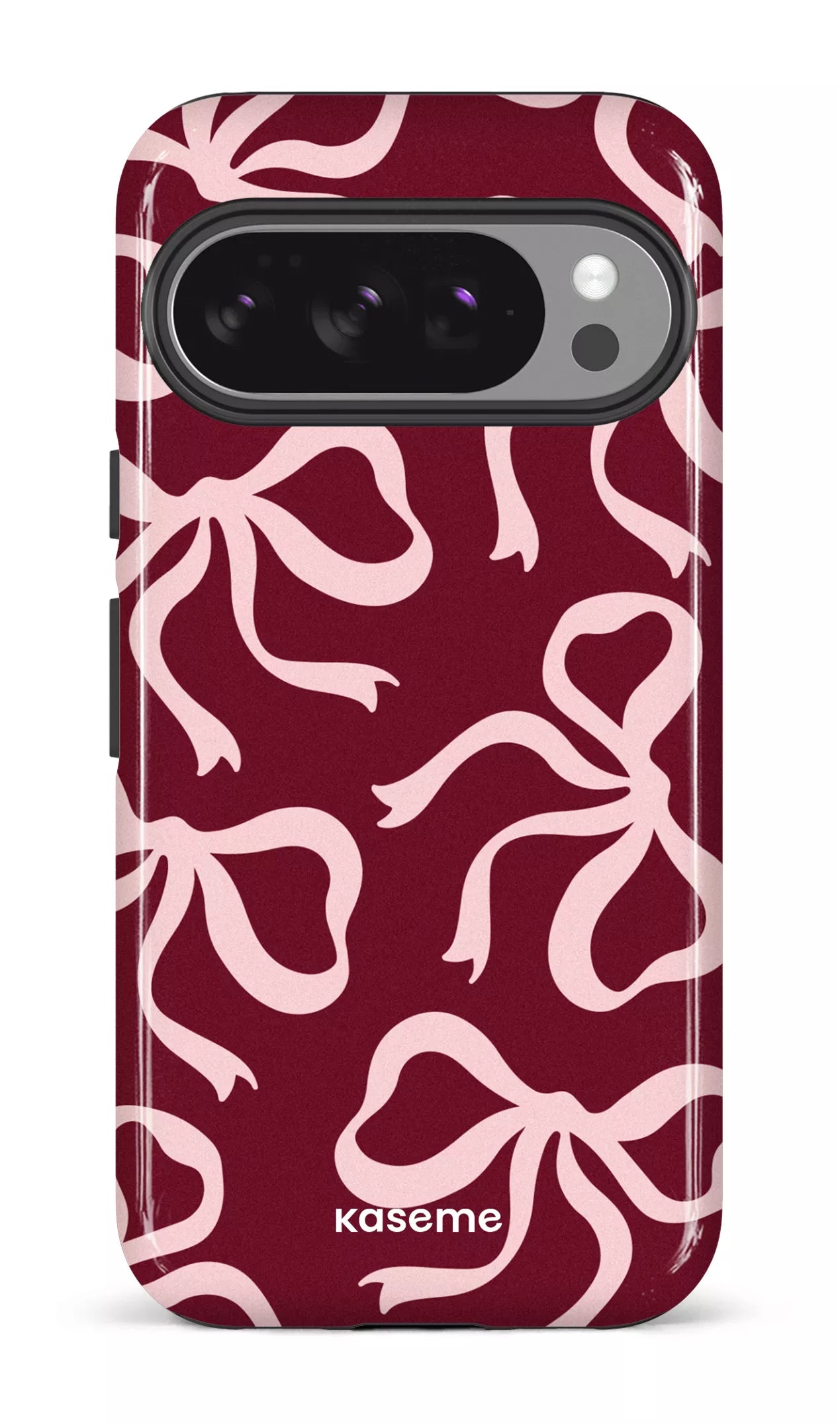 Google Pixel 10 Pro Impact (Gloss) Lace Burgundy & Pink -