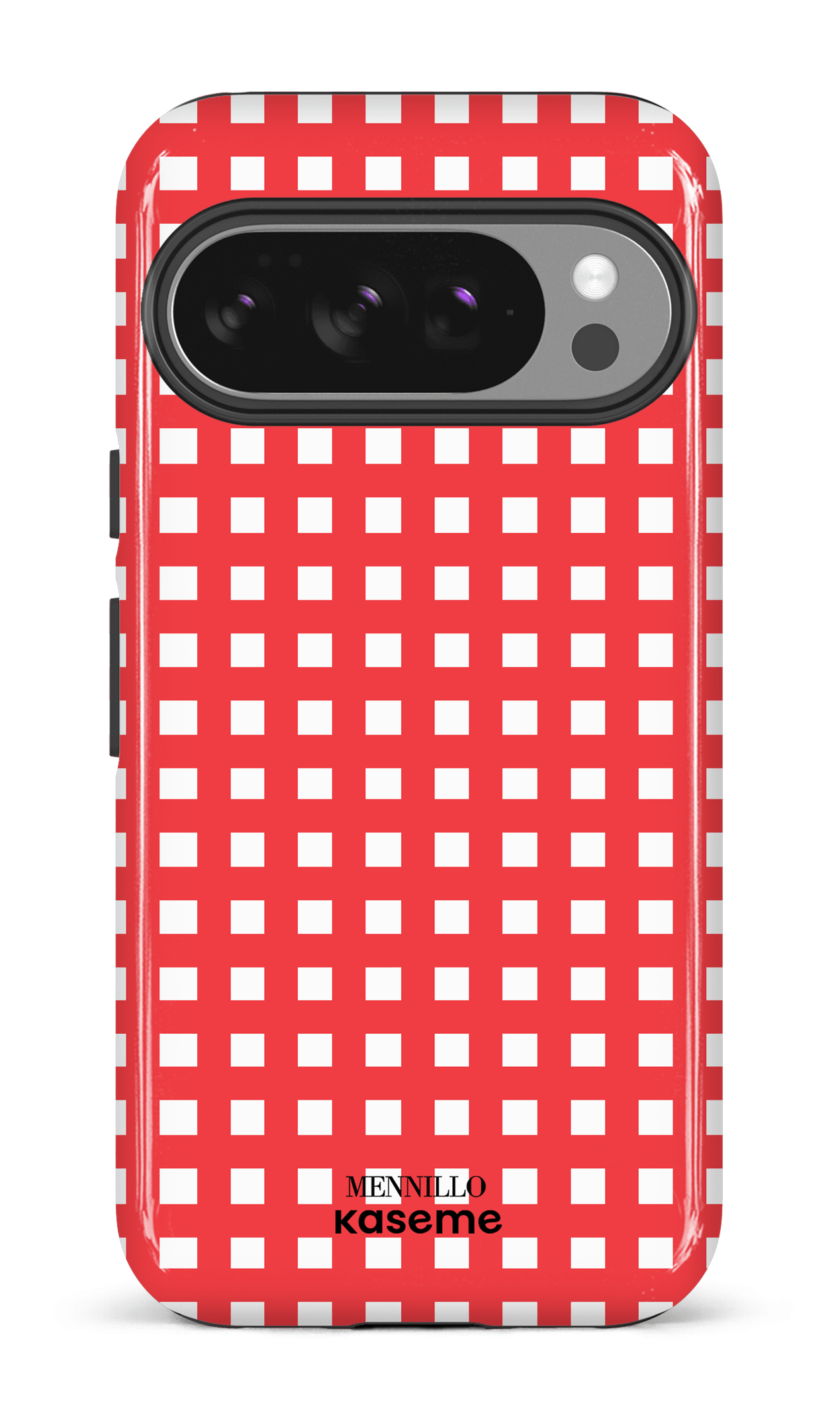 Google Pixel 10 Pro Impact (Gloss) Red Checkered by Mennillo -