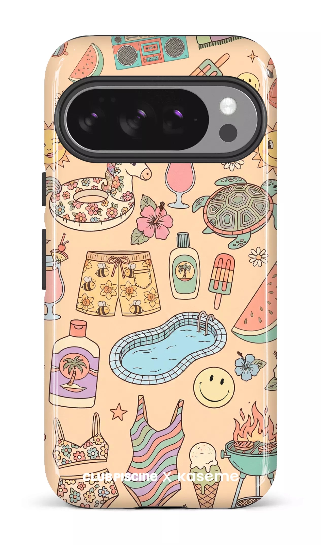 Google Pixel 10 Pro Impact (Gloss) Summer Icon by Club Piscine -