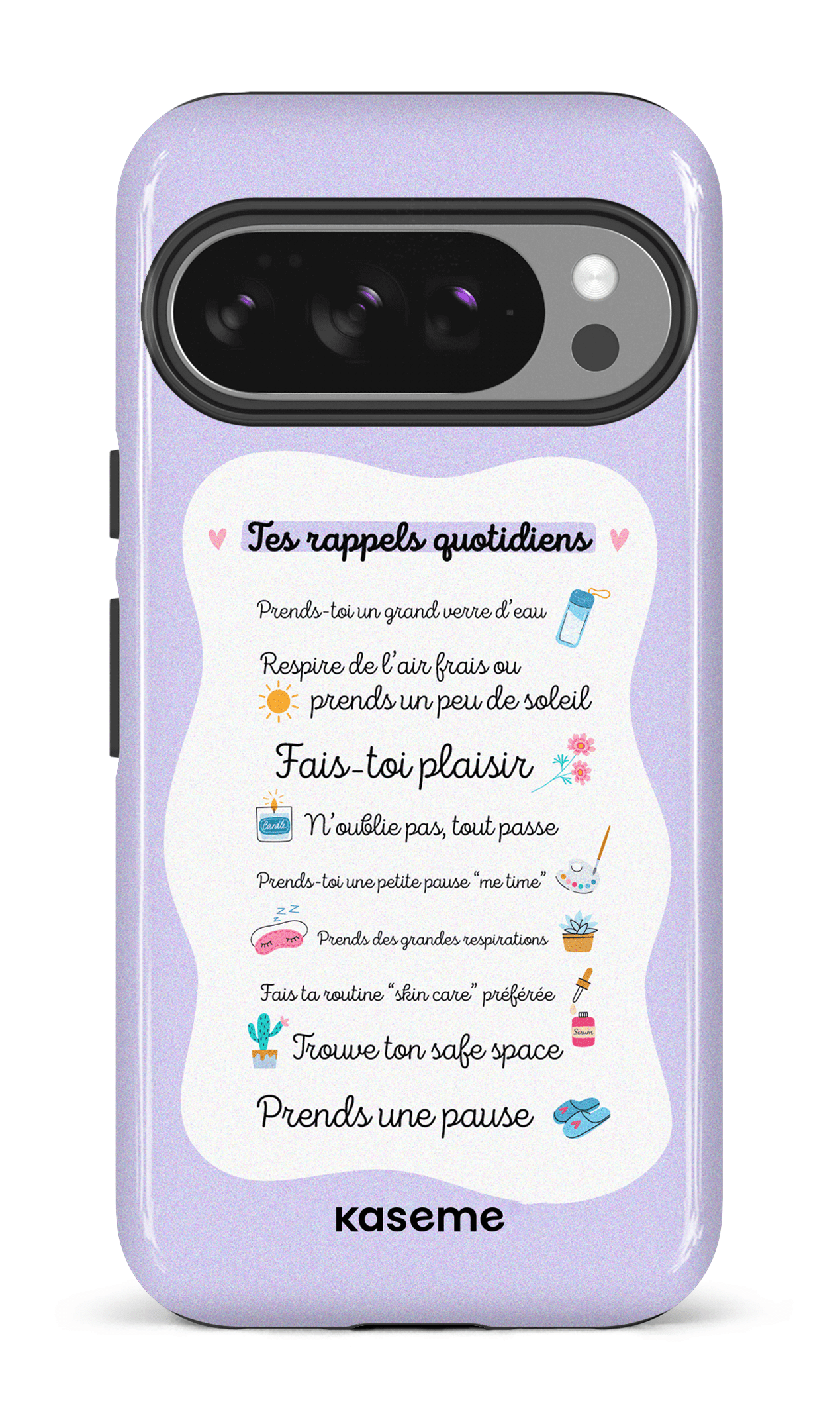 Google Pixel 10 Pro Impact (Gloss) Tes rappels quotidiens purple -