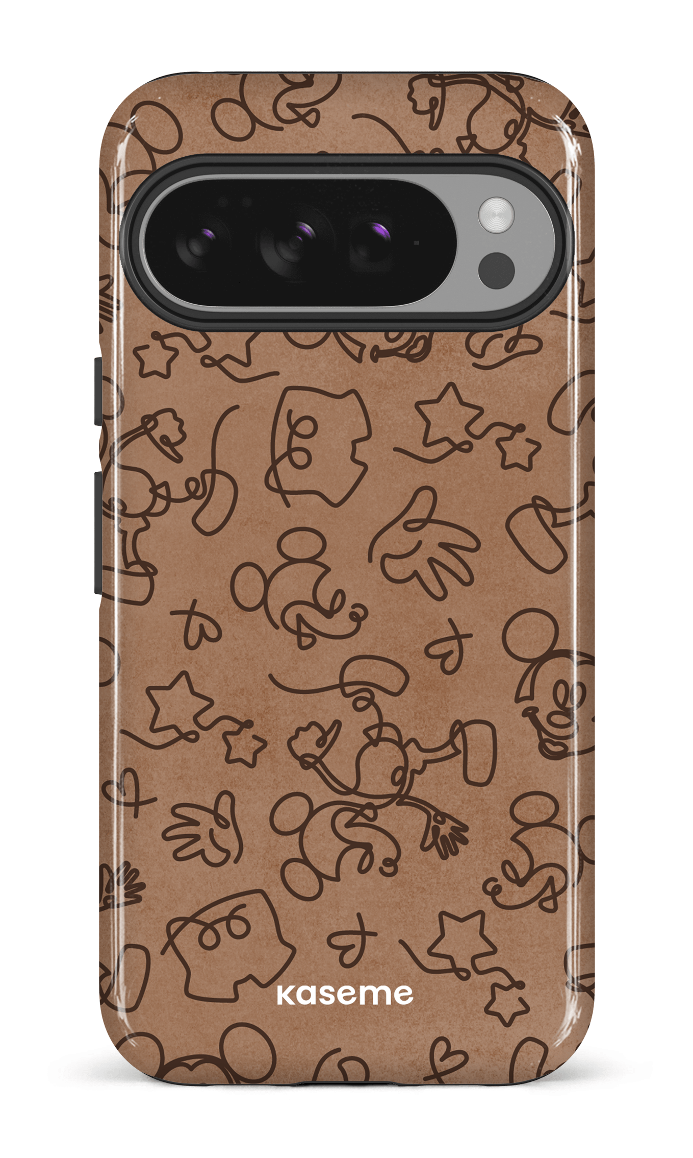 Google Pixel 10 Pro XL Impact (Gloss) Doodle Mocha -