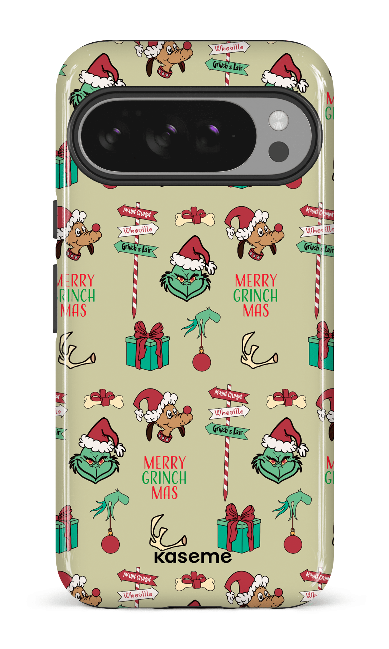 Google Pixel 10 Pro XL Impact (Gloss) Grinchmas -