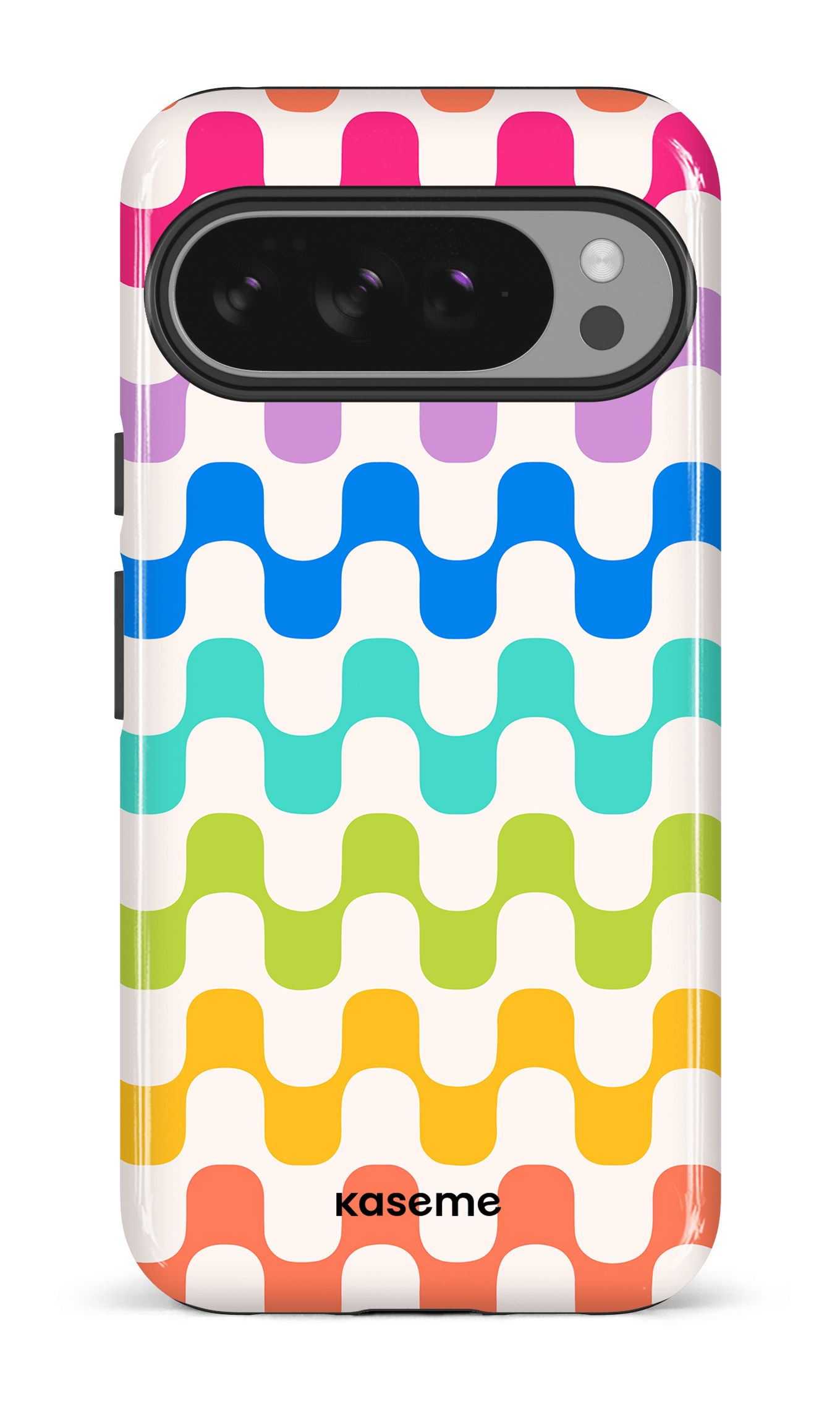 Google Pixel 10 Pro XL Impact (Gloss) Hippy Rainbow -