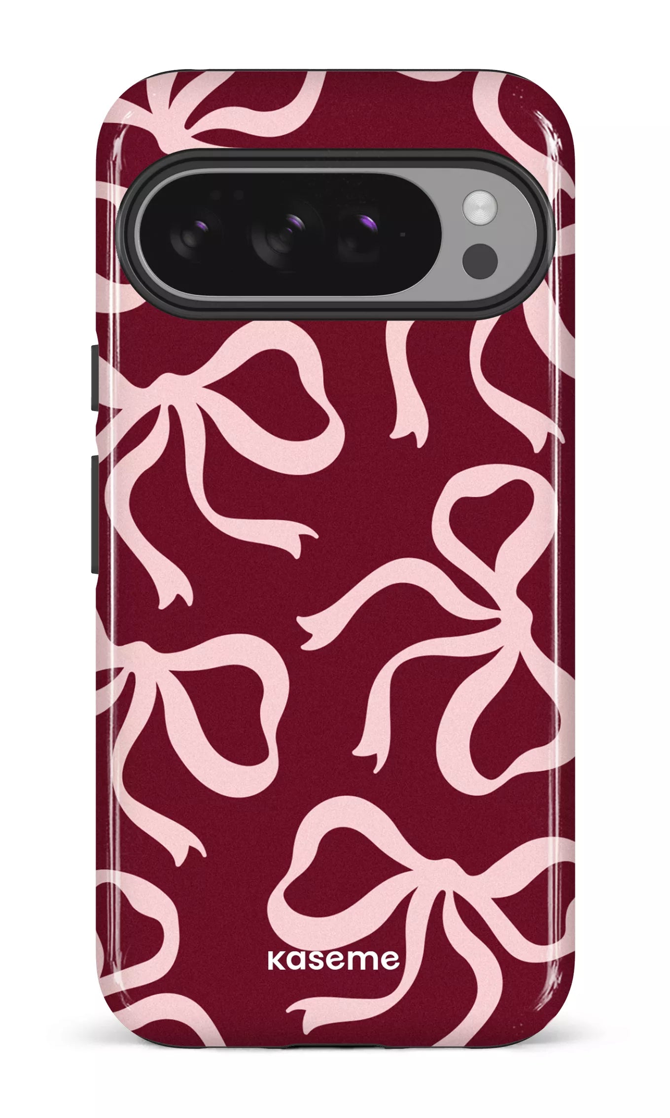 Google Pixel 10 Pro XL Impact (Gloss) Lace Burgundy & Pink -