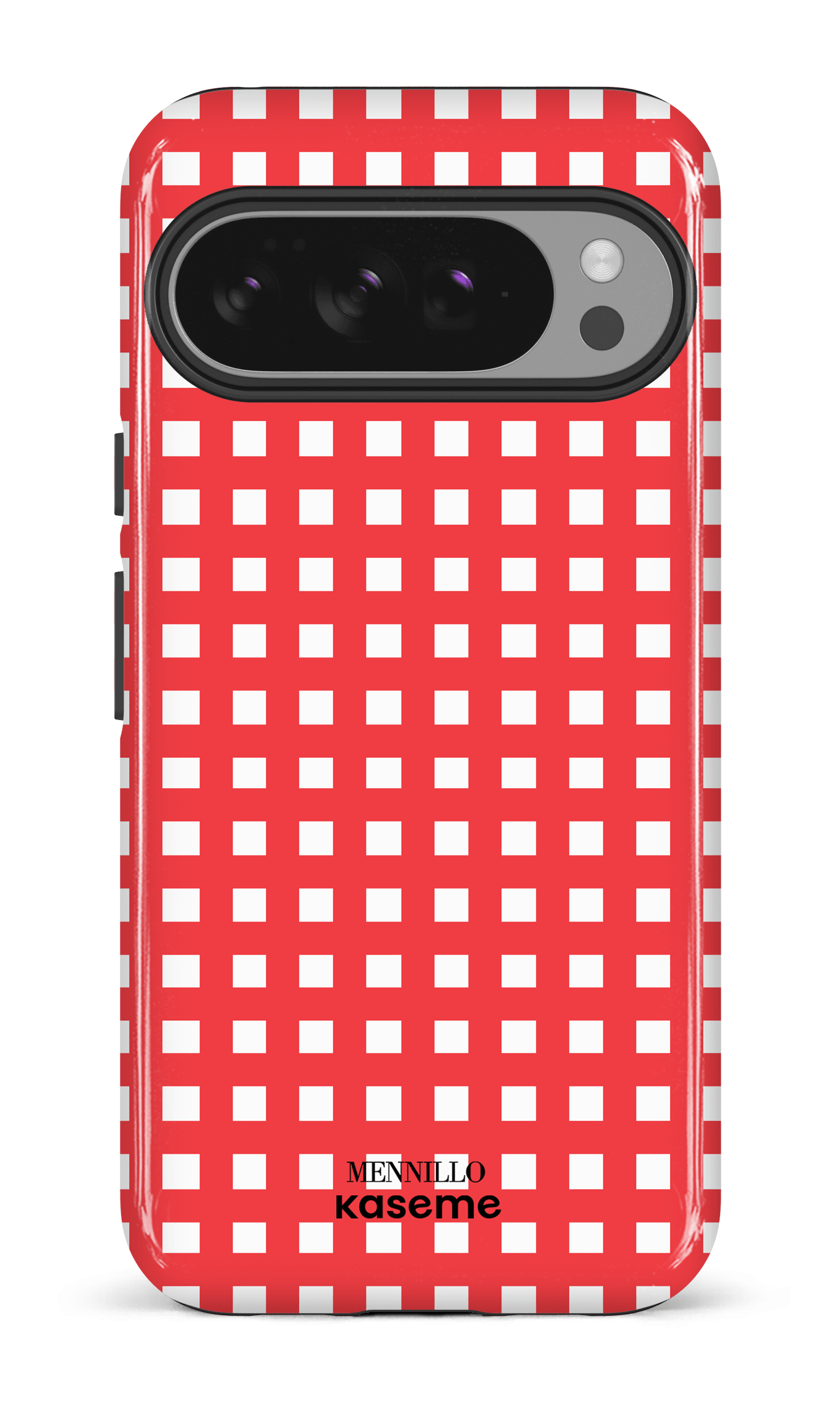 Google Pixel 10 Pro XL Impact (Gloss) Red Checkered by Mennillo -
