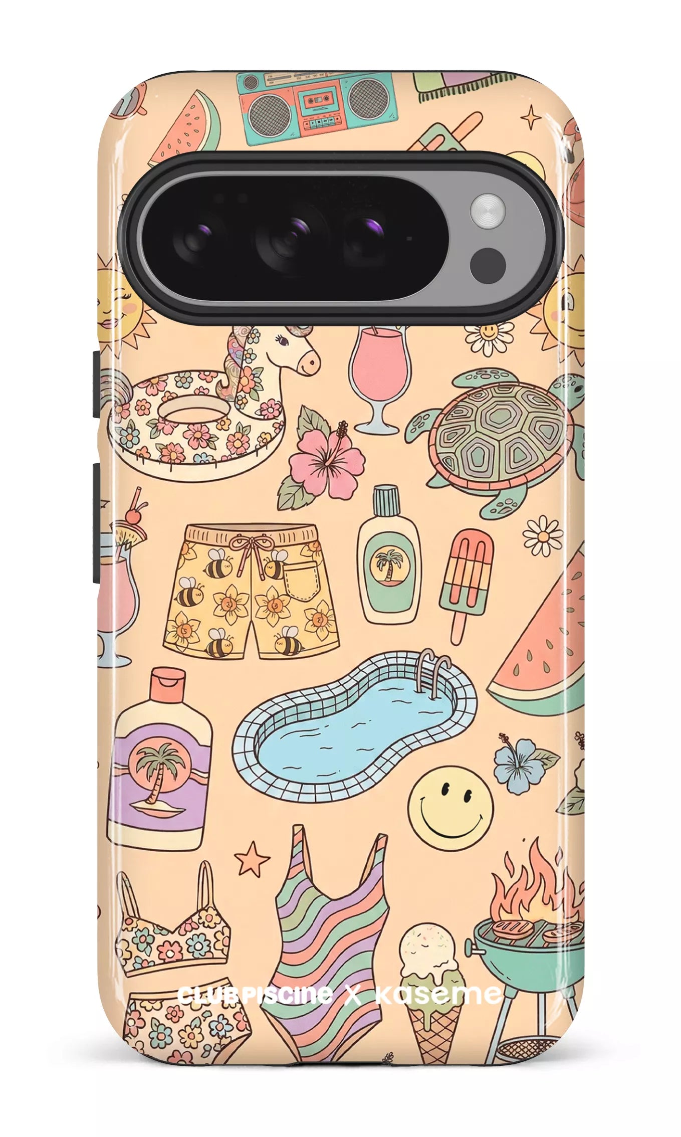 Google Pixel 10 Pro XL Impact (Gloss) Summer Icon by Club Piscine -