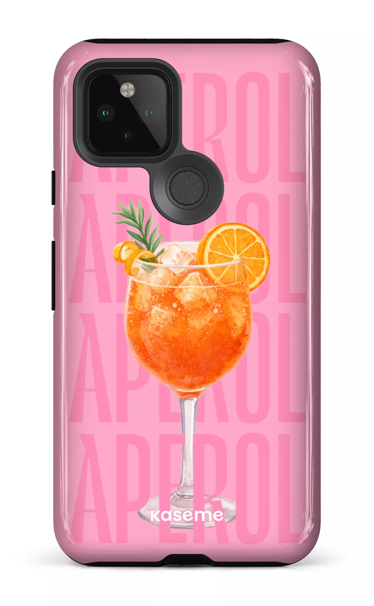 Google Pixel 5 Tough Aperol Sunset Pink -