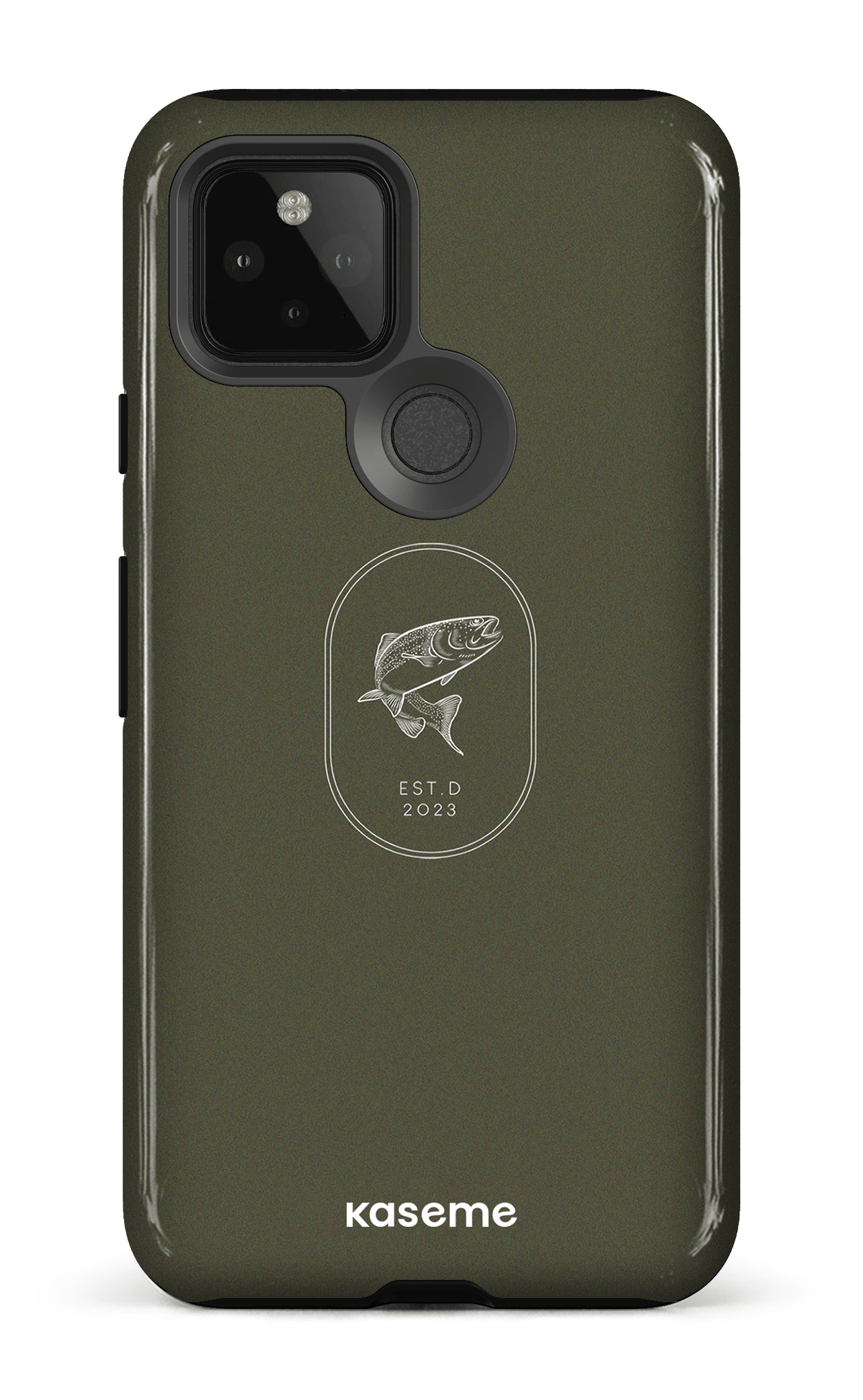 Google Pixel 5 Tough Fishing Green -