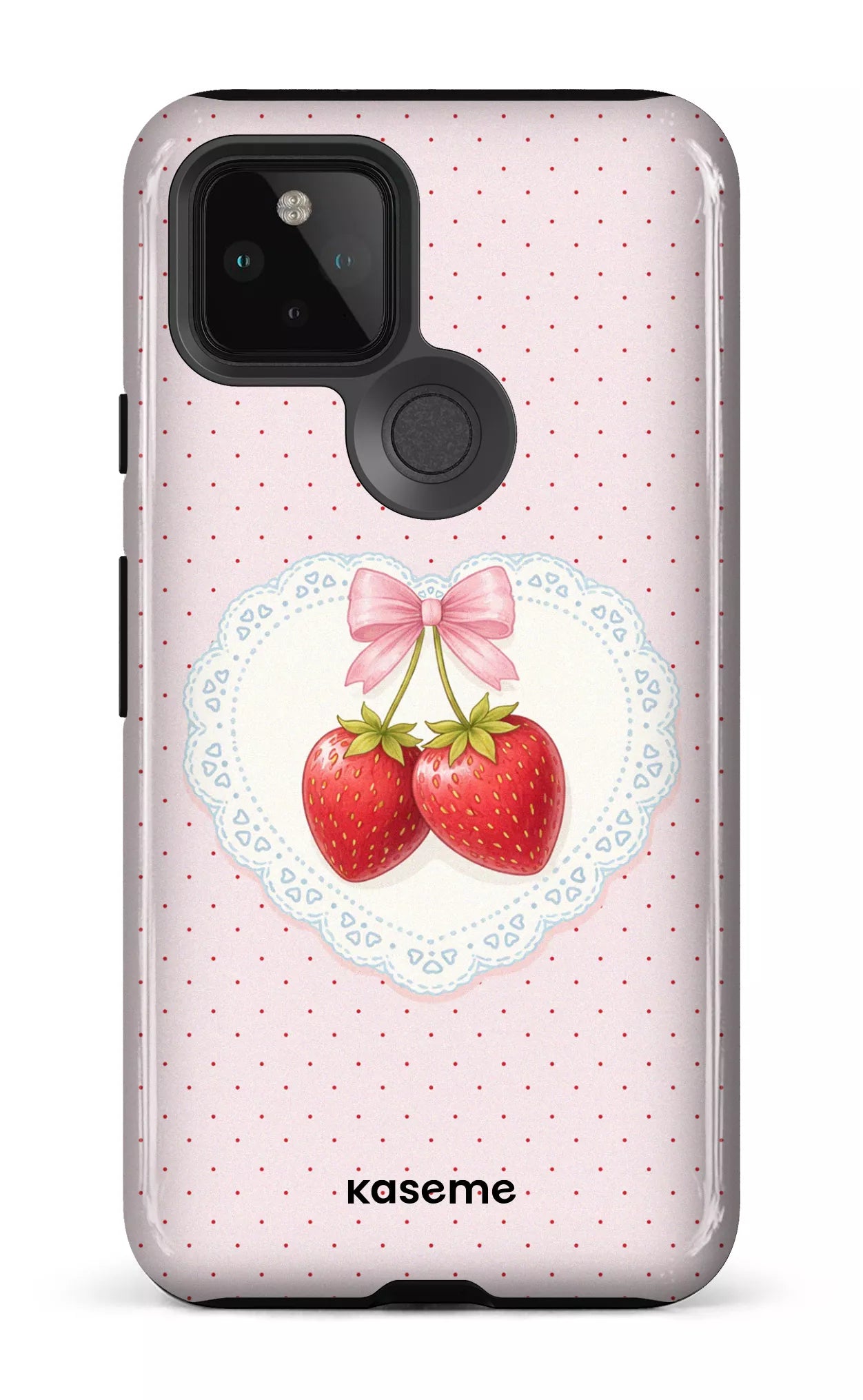 Google Pixel 5 Tough Fresa Lace Pink -