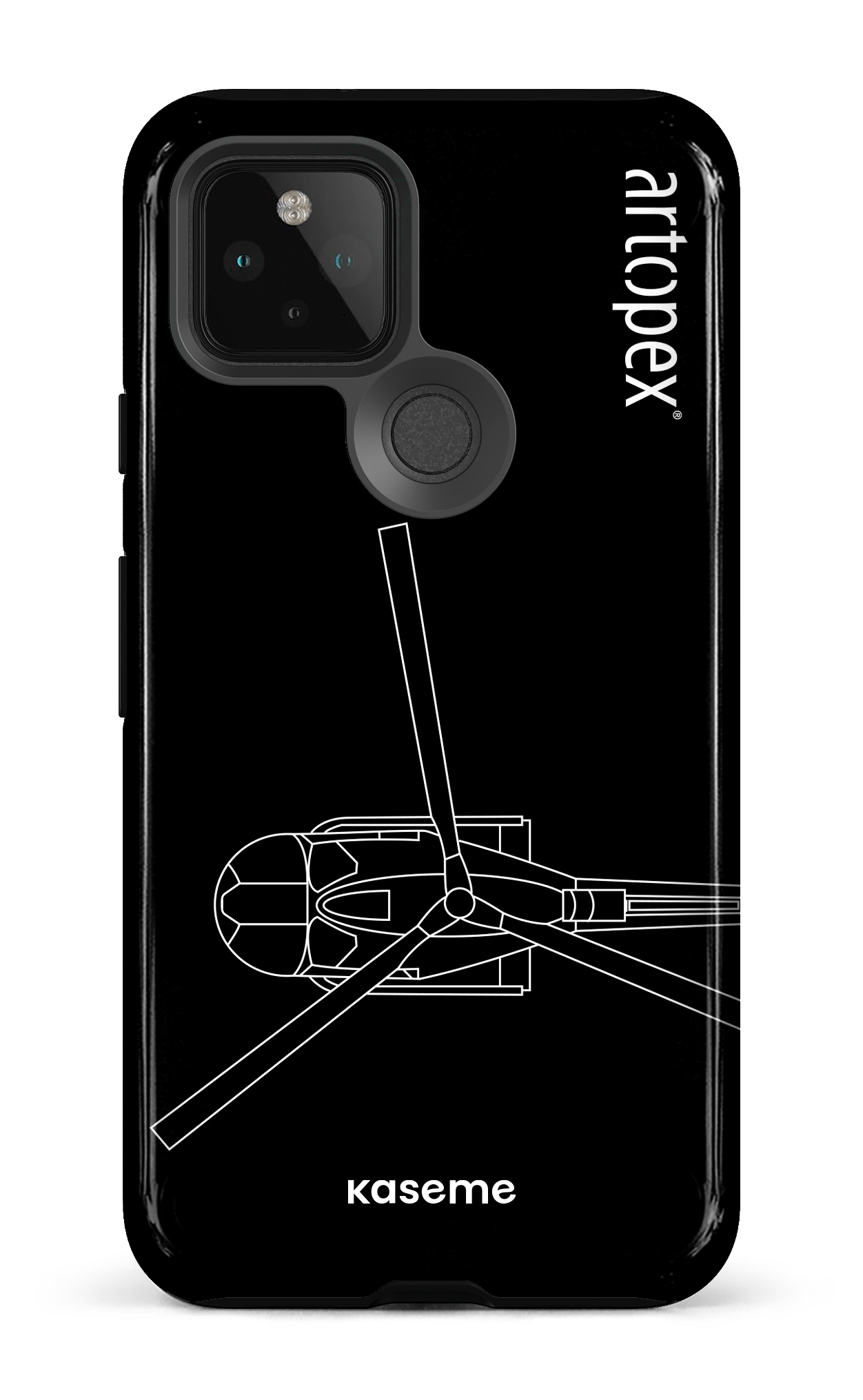 Google Pixel 5 Tough L'hélico par Artopex -