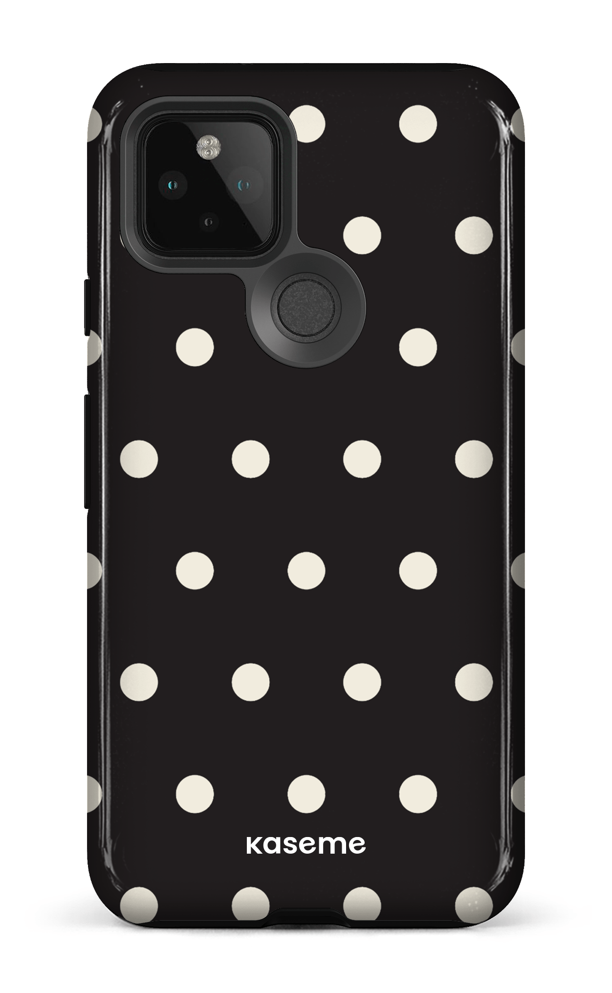 Google Pixel 5 Tough Polka Black -