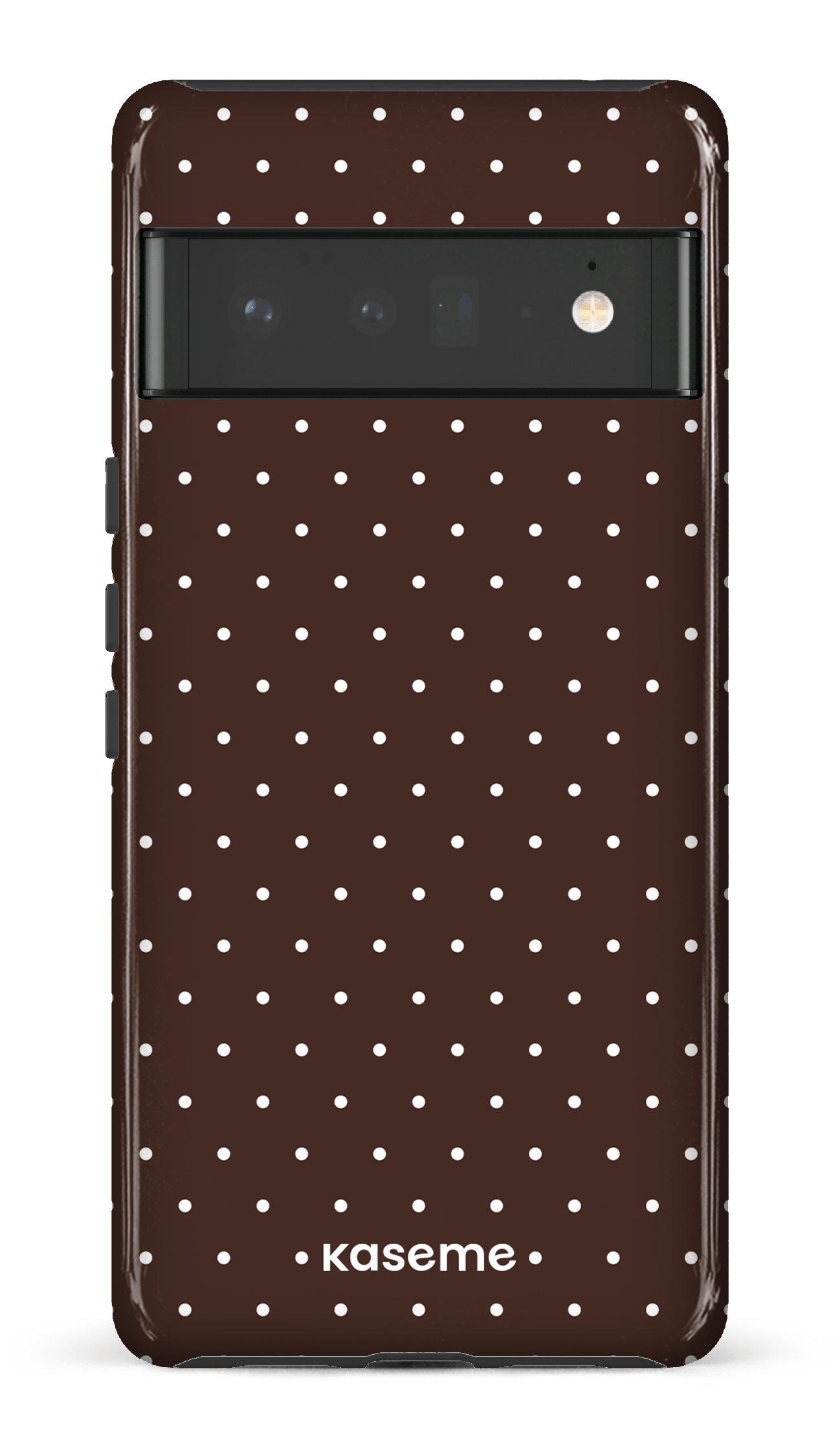 Google Pixel 6 Pro Tough (Gloss) Ditsy Brown -