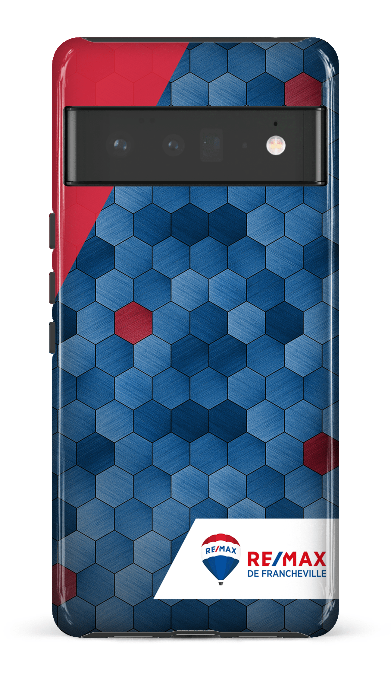 Google Pixel 6 Pro Tough (Gloss) Exagones texturés de Francheville -