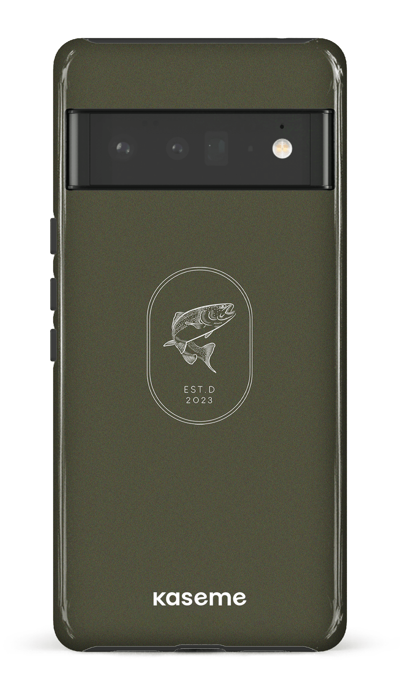 Google Pixel 6 Pro Tough (Gloss) Fishing Green -