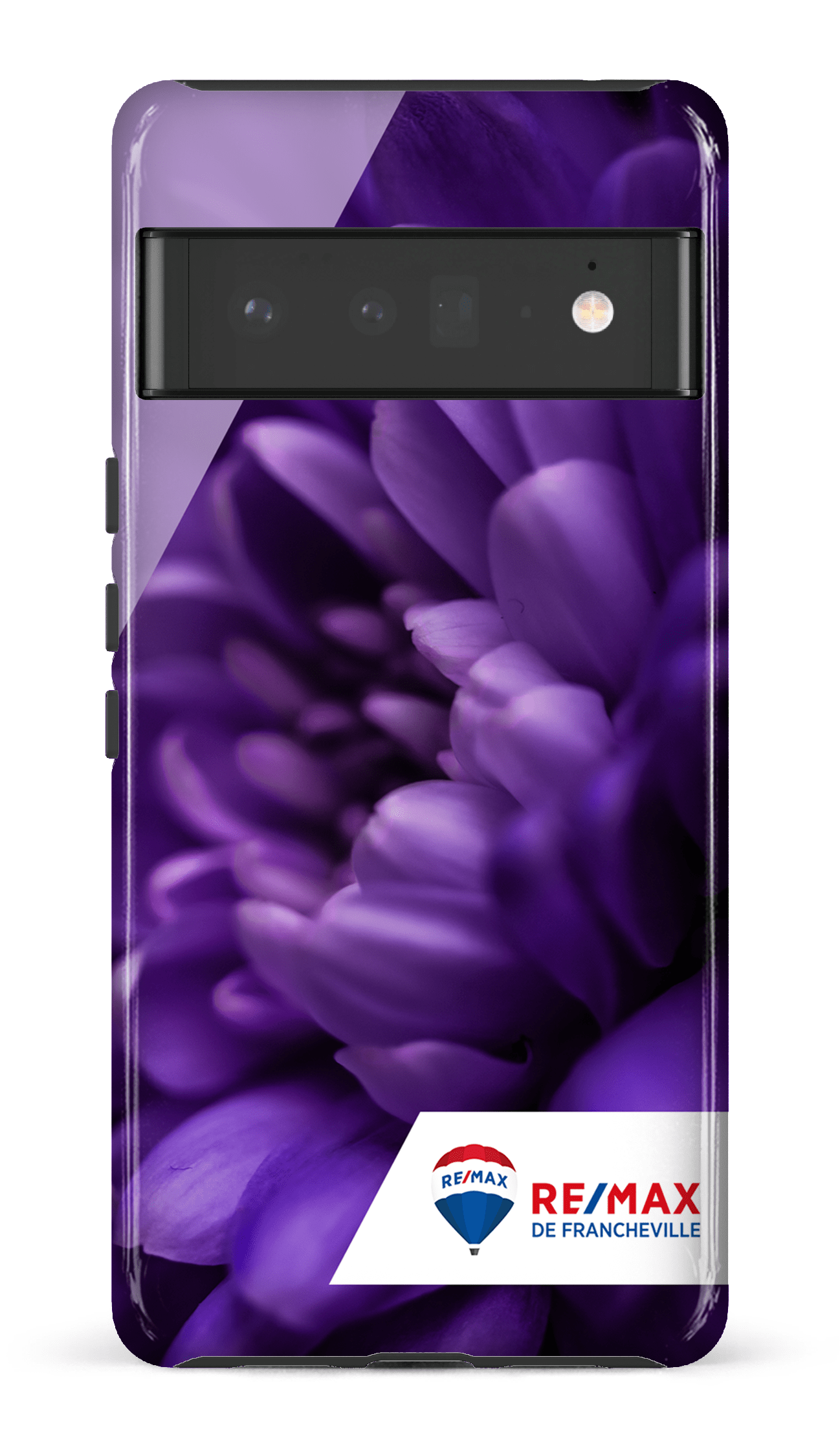 Google Pixel 6 Pro Tough (Gloss) Fleur gros plan de Francheville -