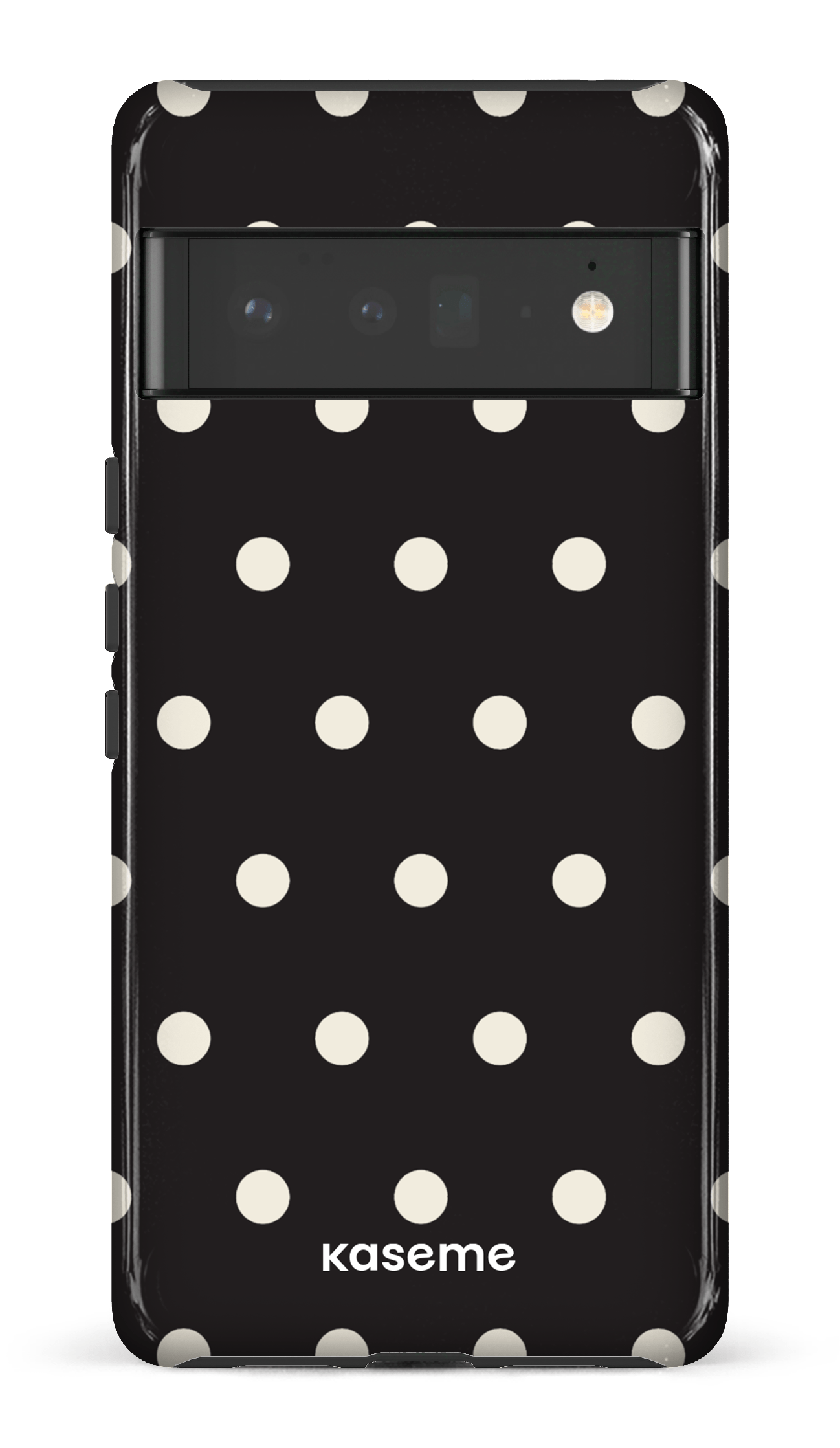 Google Pixel 6 Pro Tough (Gloss) Polka Black -