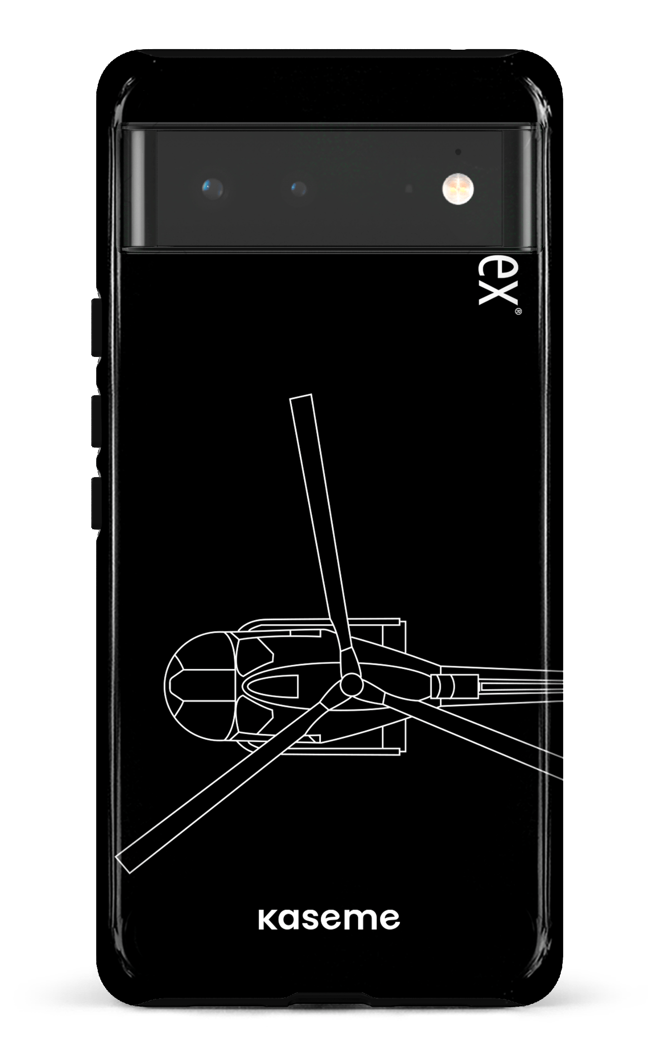 Google Pixel 6 Tough L'hélico par Artopex -
