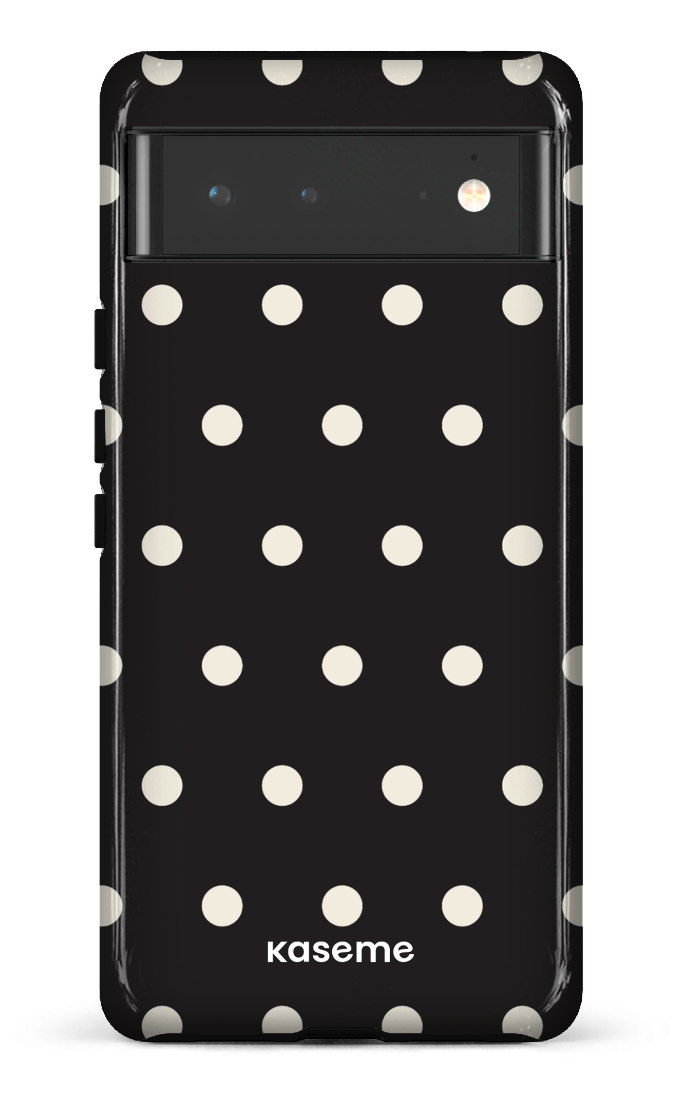 Google Pixel 6 Tough Polka Black -