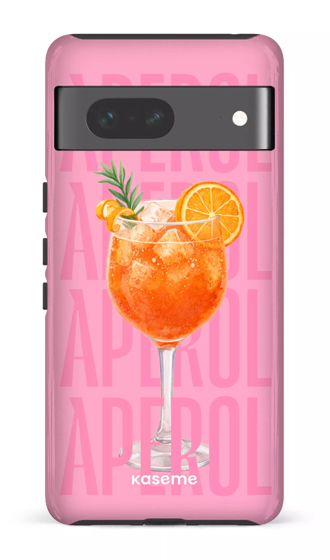 Google Pixel 7 Tough Gloss Aperol Sunset Pink -