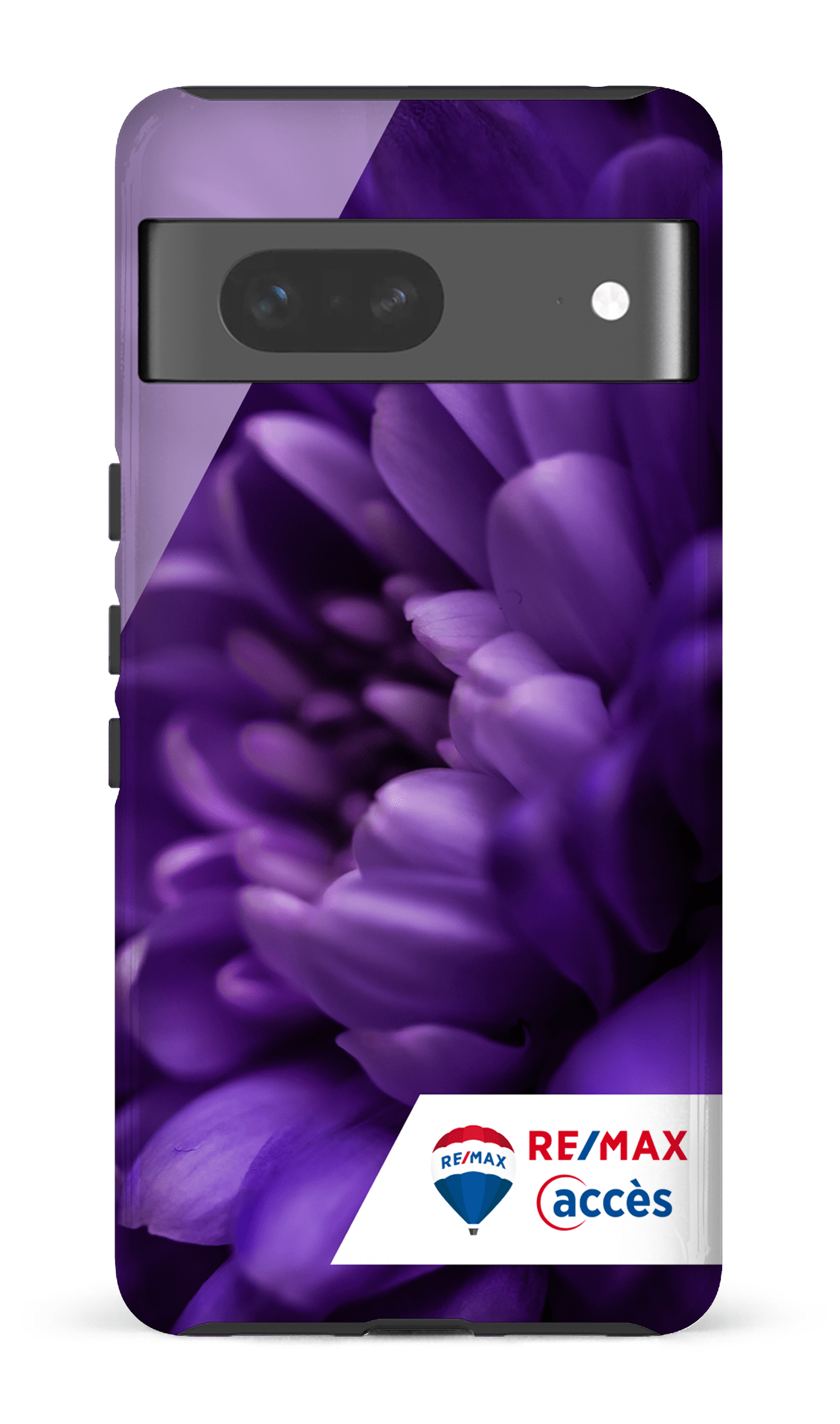 Google Pixel 7 Tough Gloss Fleur gros plan -