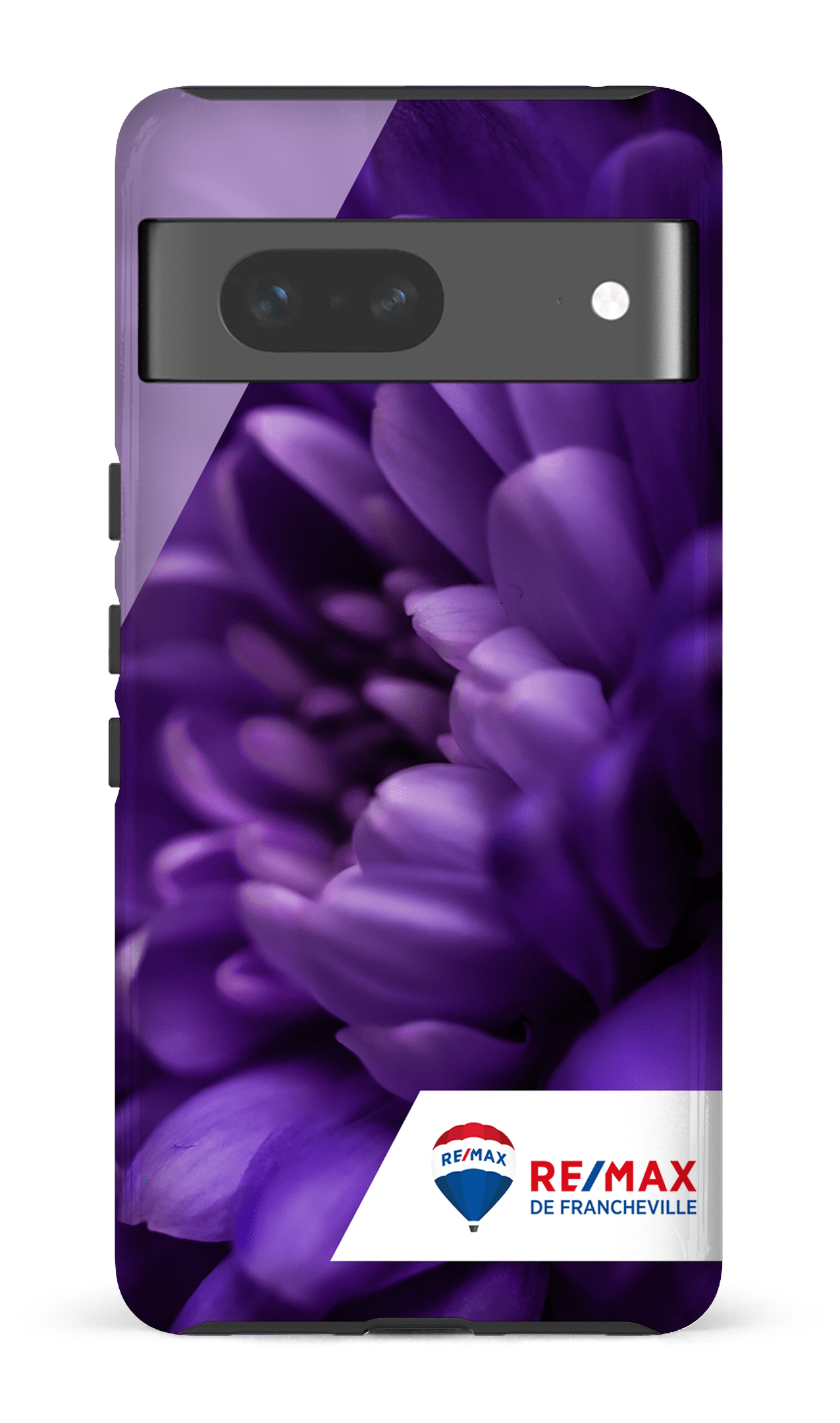 Google Pixel 7 Tough Gloss Fleur gros plan de Francheville -